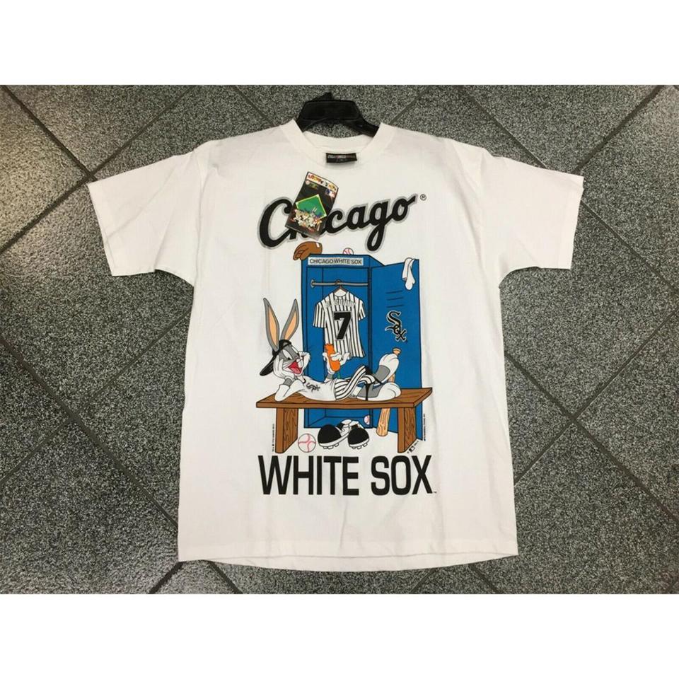 Chicago White Sox Jersey (custom with patches) [size - Depop