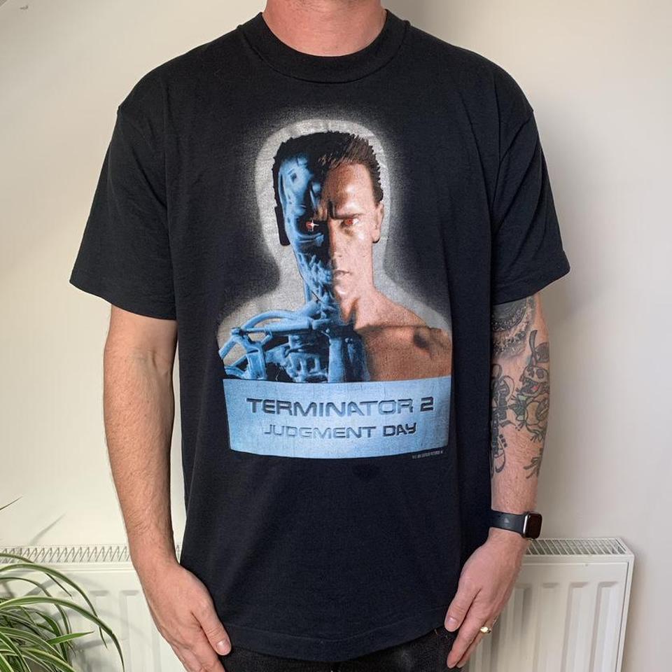 Vintage 1991 RP Terminator 2 Judgement Day Arnold T-Shirt Never Worn or  Washed 海外 即決 - スキル、知識