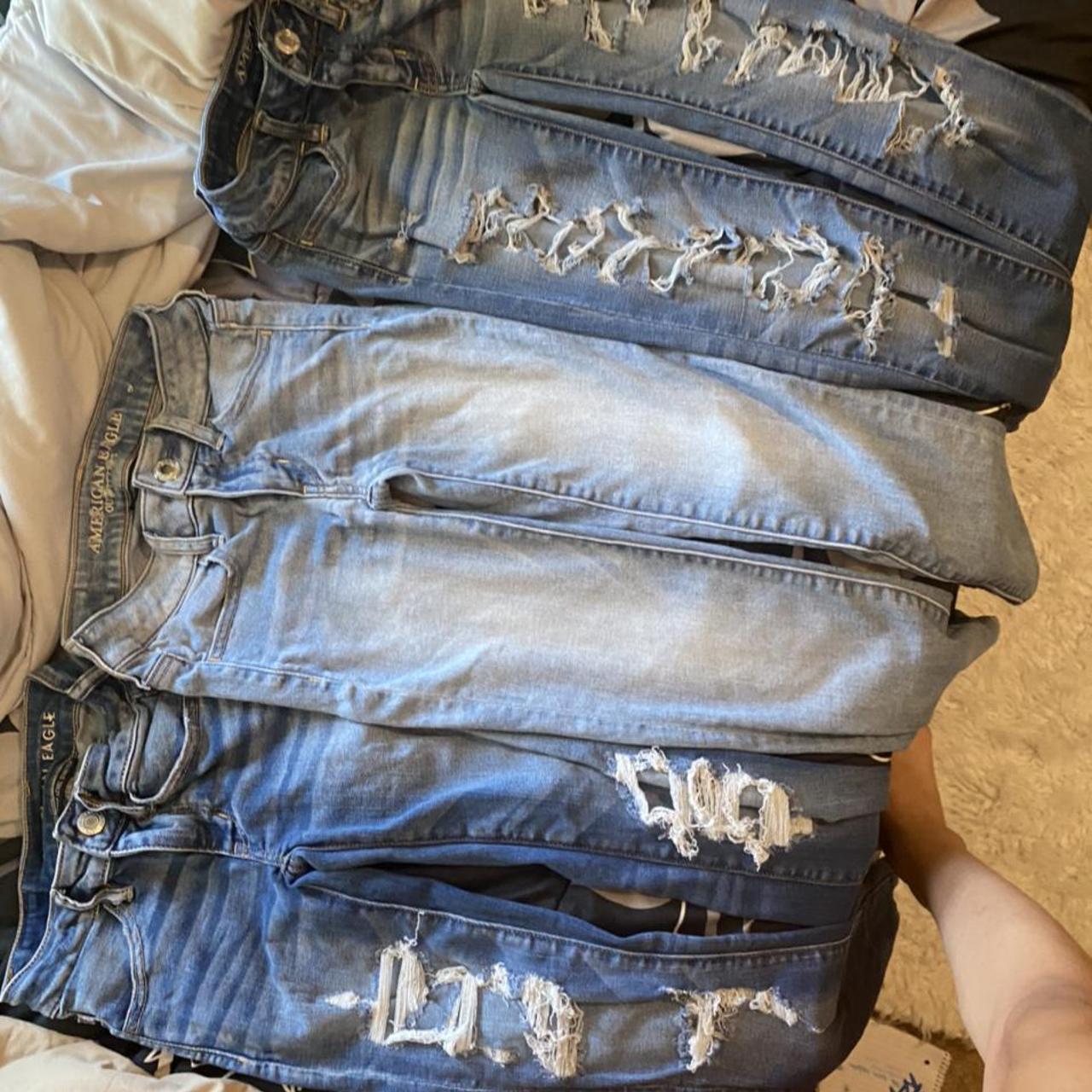 american eagle jeans lot