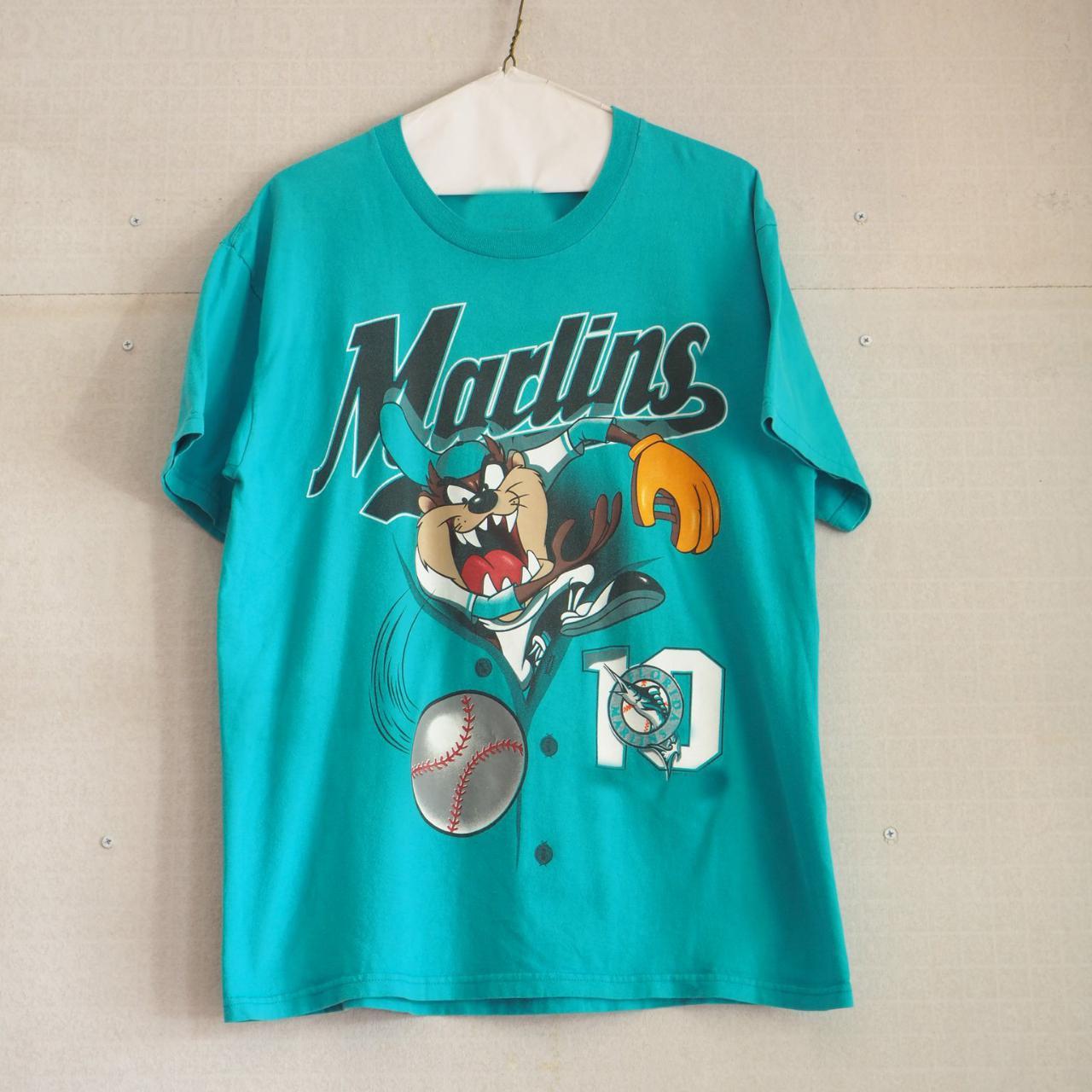 Vintage Florida Miami Marlins Baseball T-shirt Sz. XL