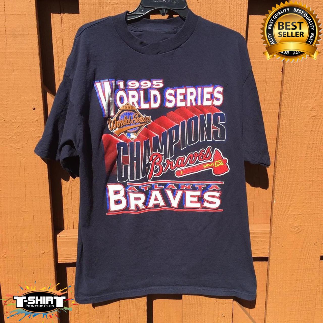 Vintage 1995 Atlanta Braves World Series Championship Shirt