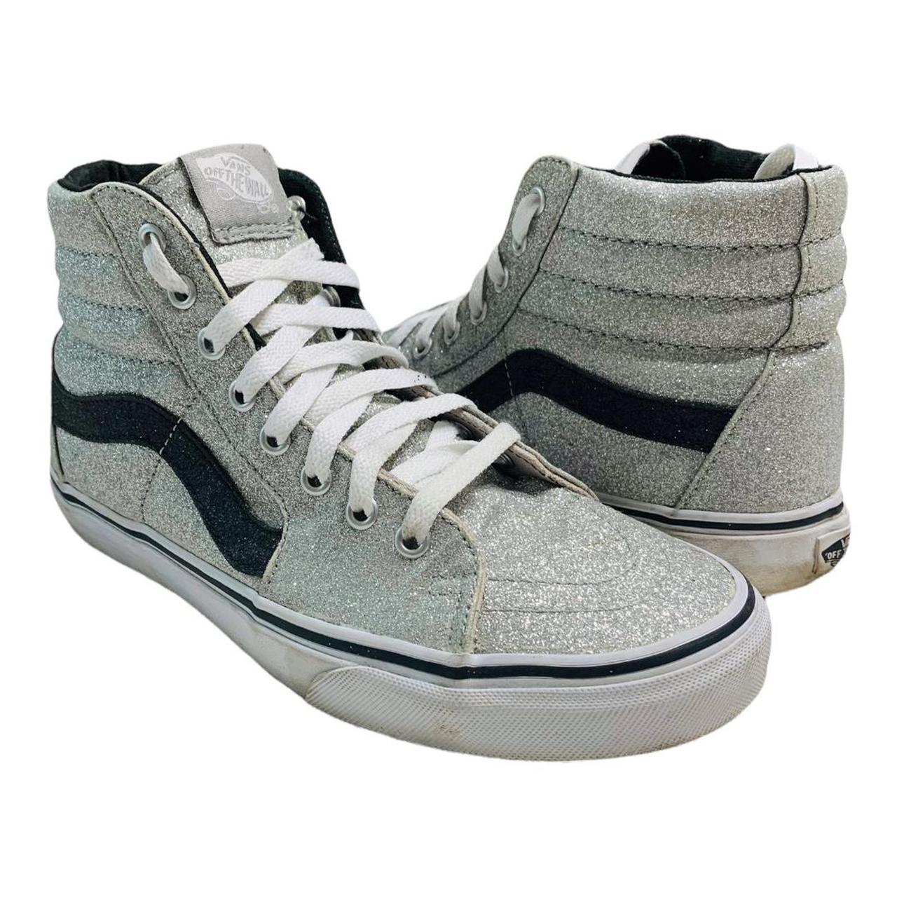 mens silver vans