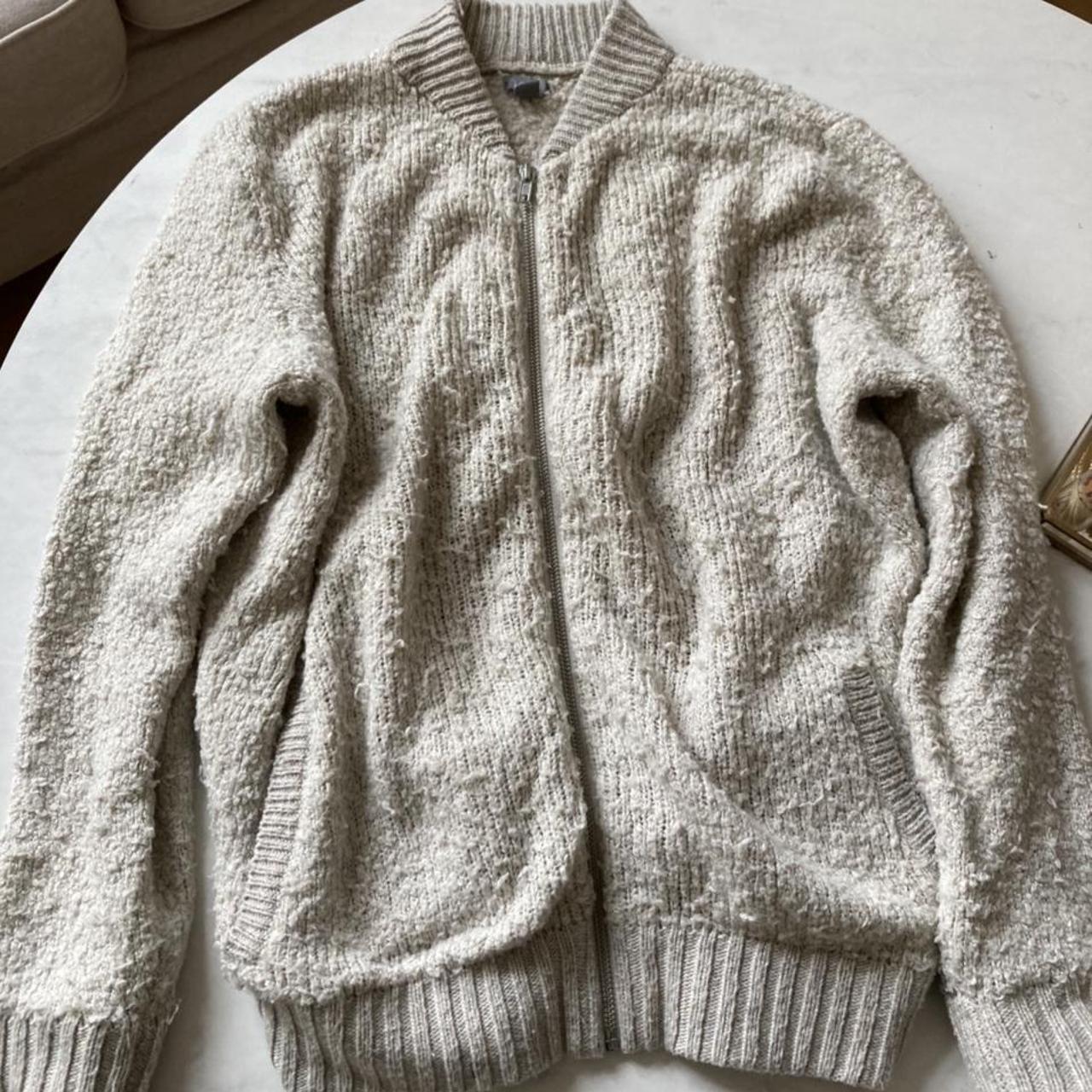 Aerie Women's Cream Jumper | Depop