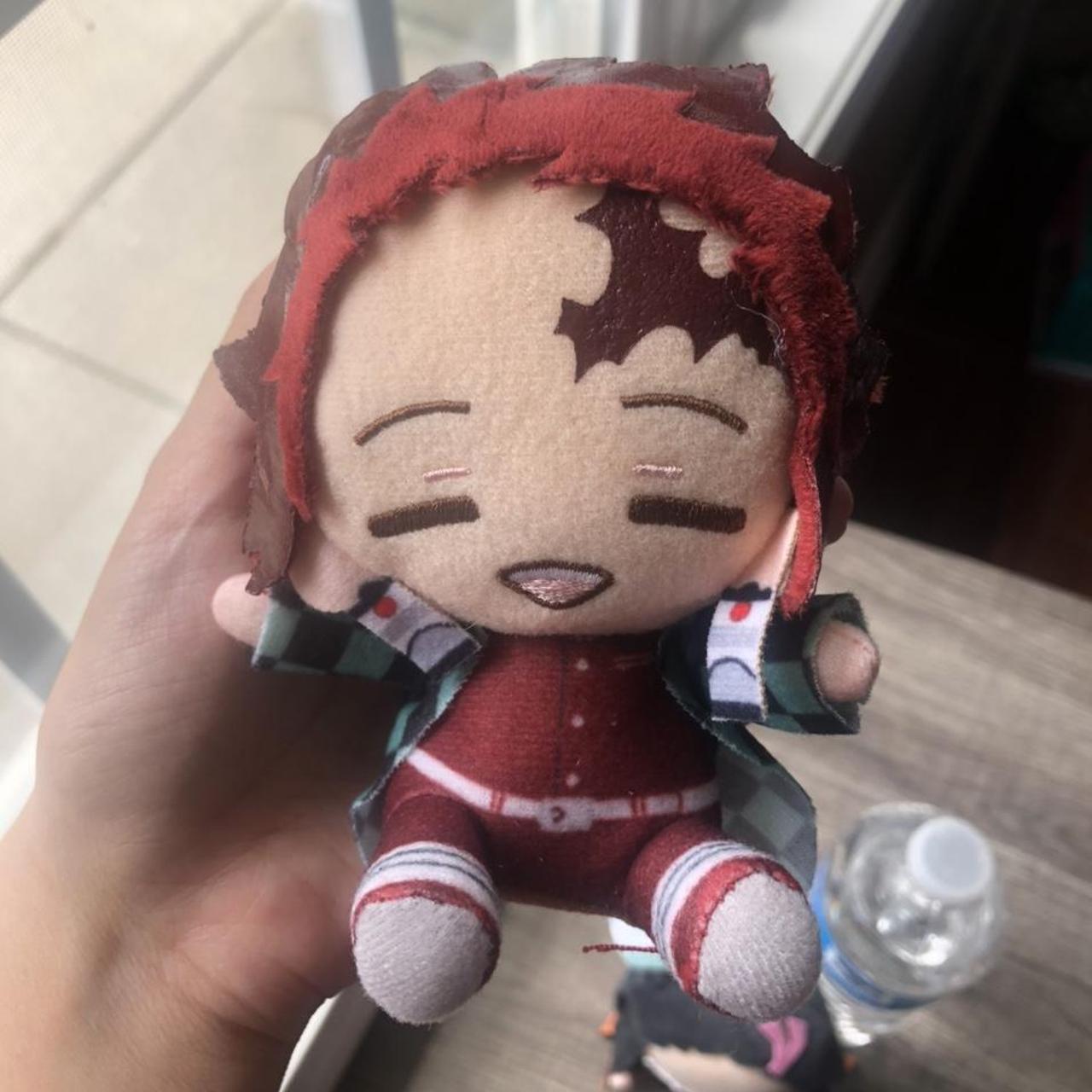 Demon slayer Tanjiro plushie! EVERY ORDER COMES WITH... - Depop