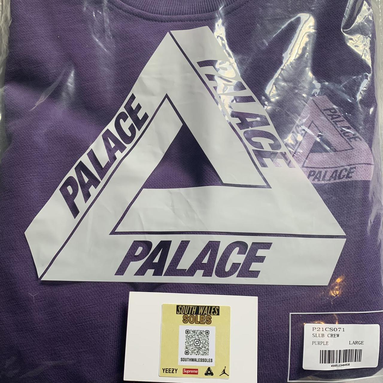 Palace SLUB Tri Ferg Crewneck, Size Large, BRAND...