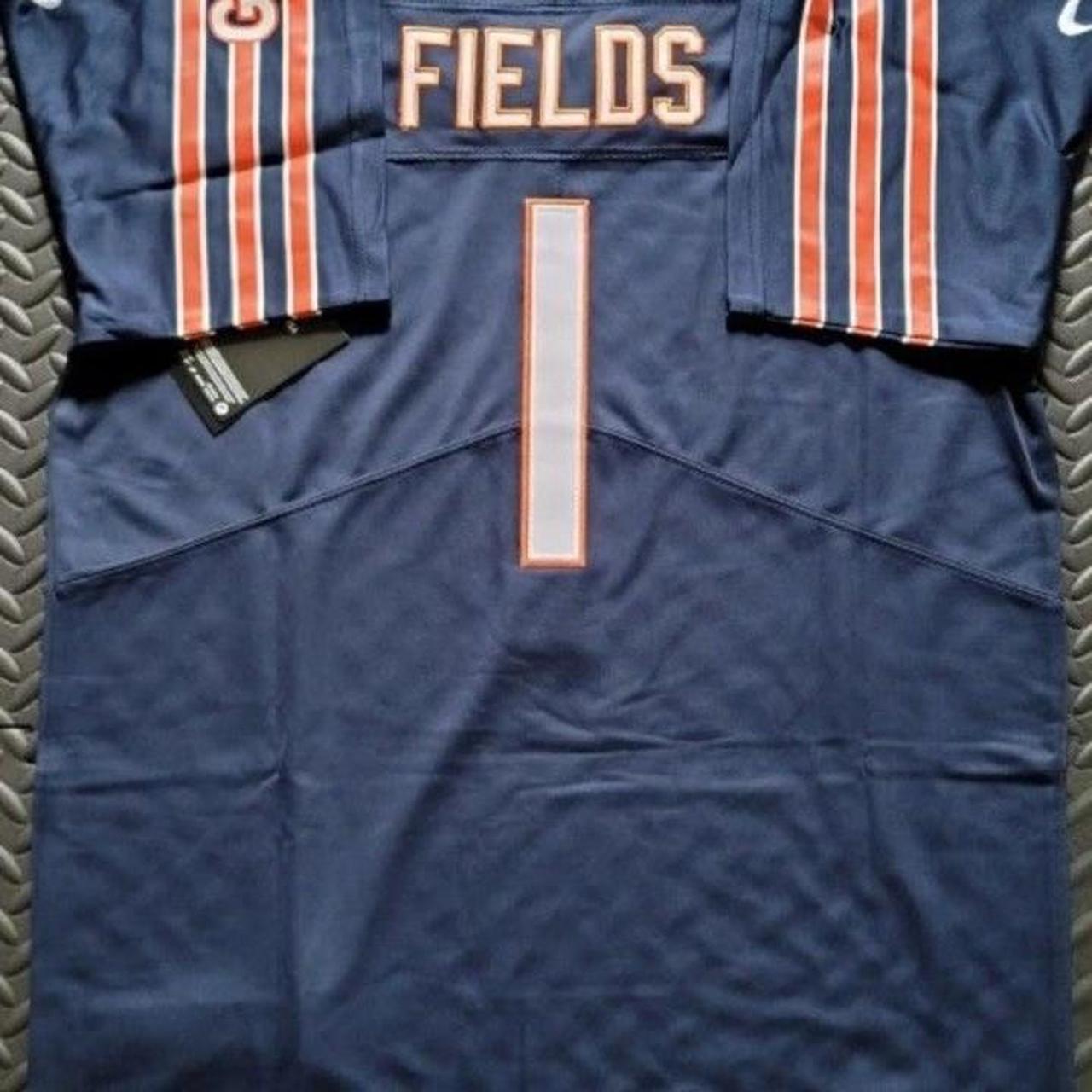 Justin Fields Jersey Official NFL Apparel New - Depop