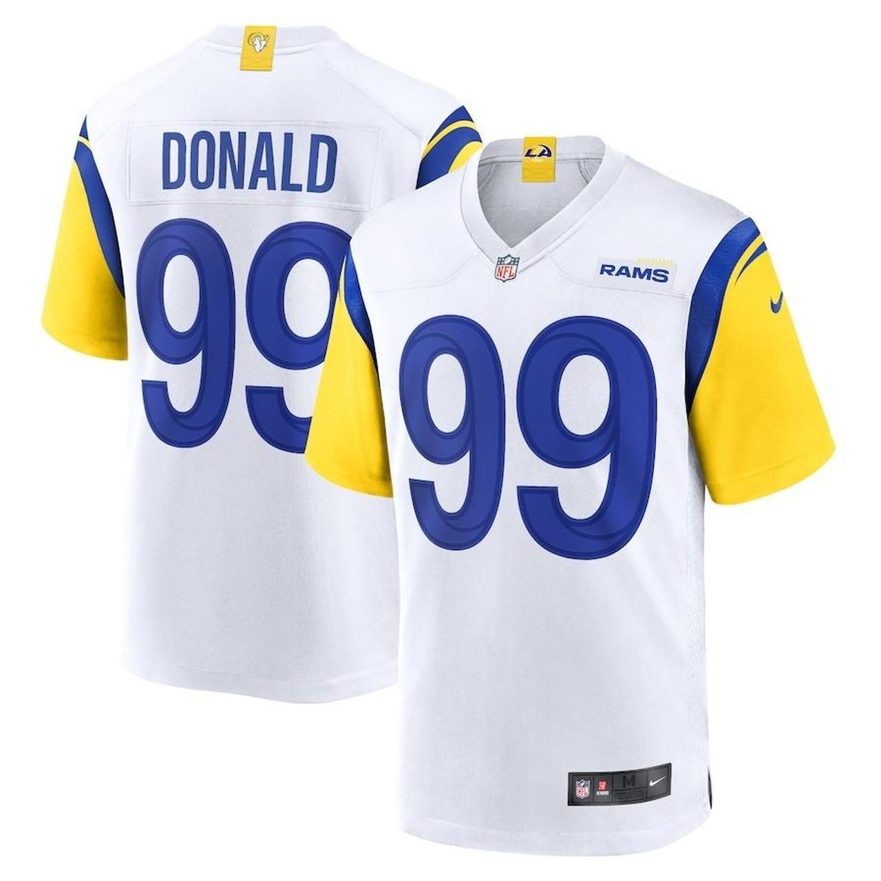 JS2429 #99 Aaron Donald Los Angeles Rams Vapor - Depop