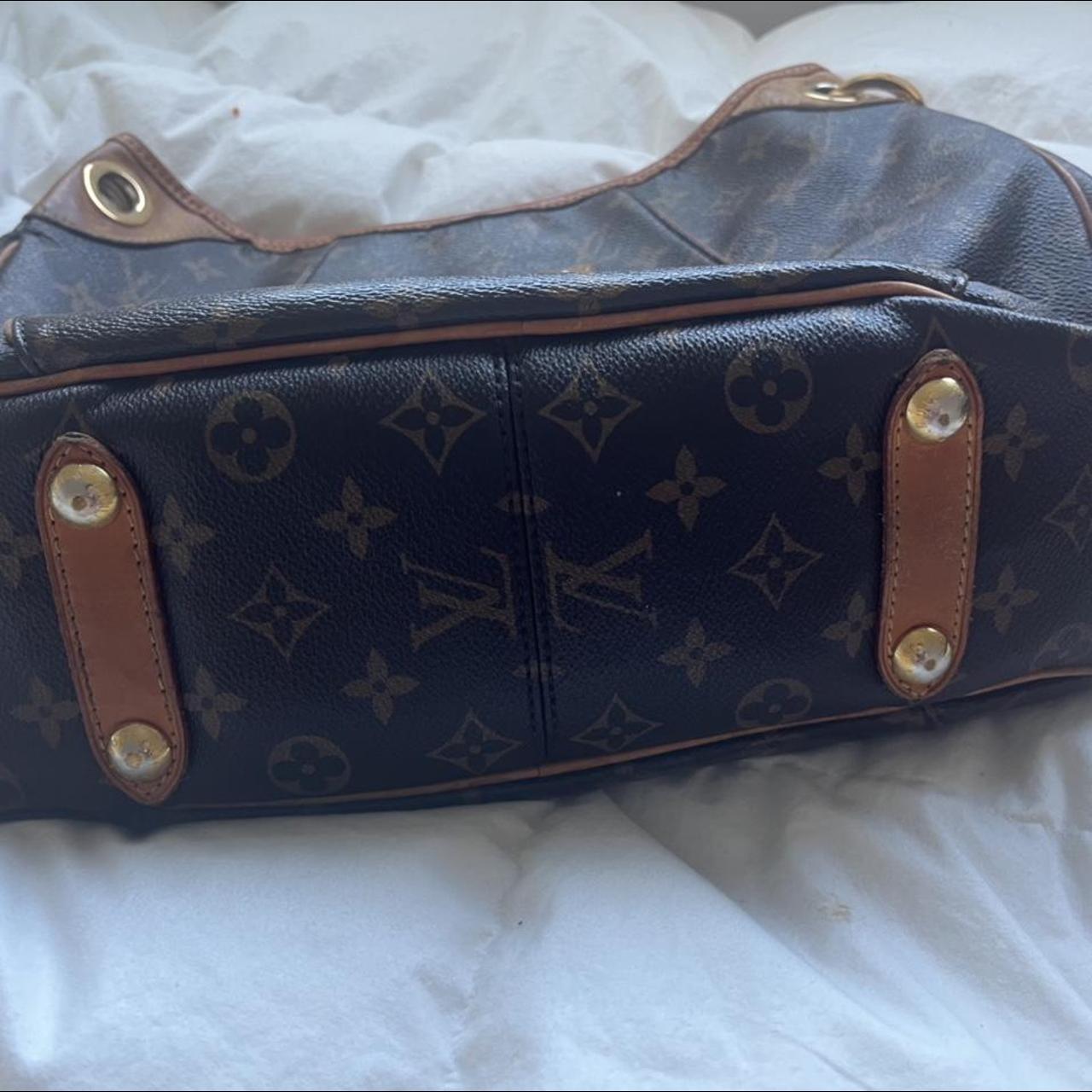 louis vuitton 2009 damier ebene neverfull purse such - Depop