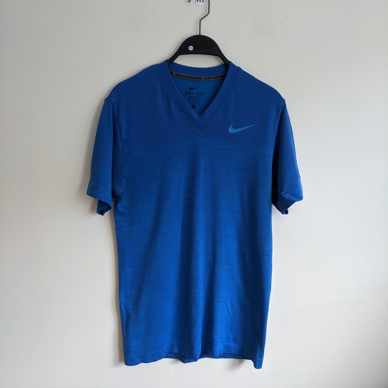 nike pro v neck