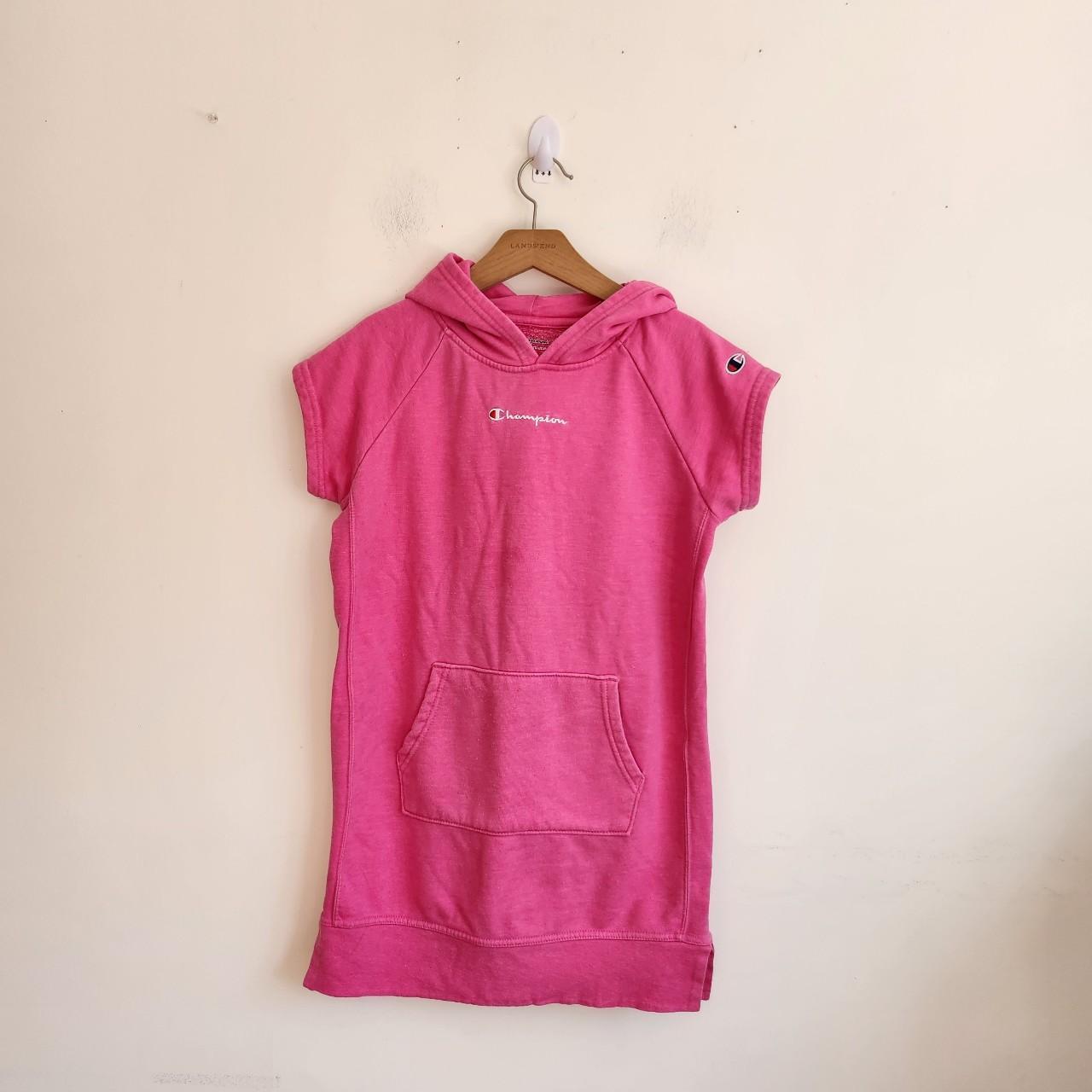 Pink champion sweater outlet dress