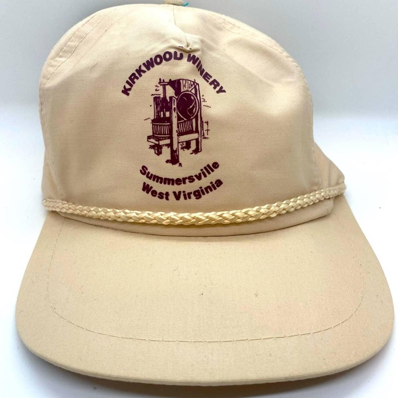 Vintage West Virginia Winery Hat Sailor Rope - Depop