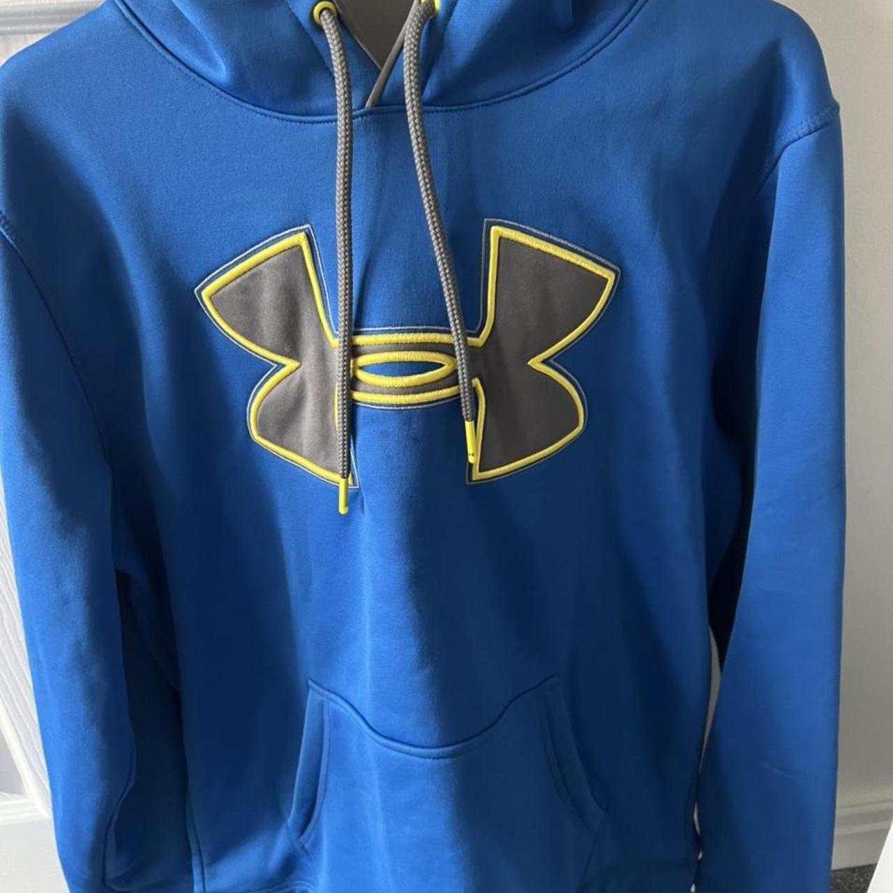 mens royal blue under armour hoodie