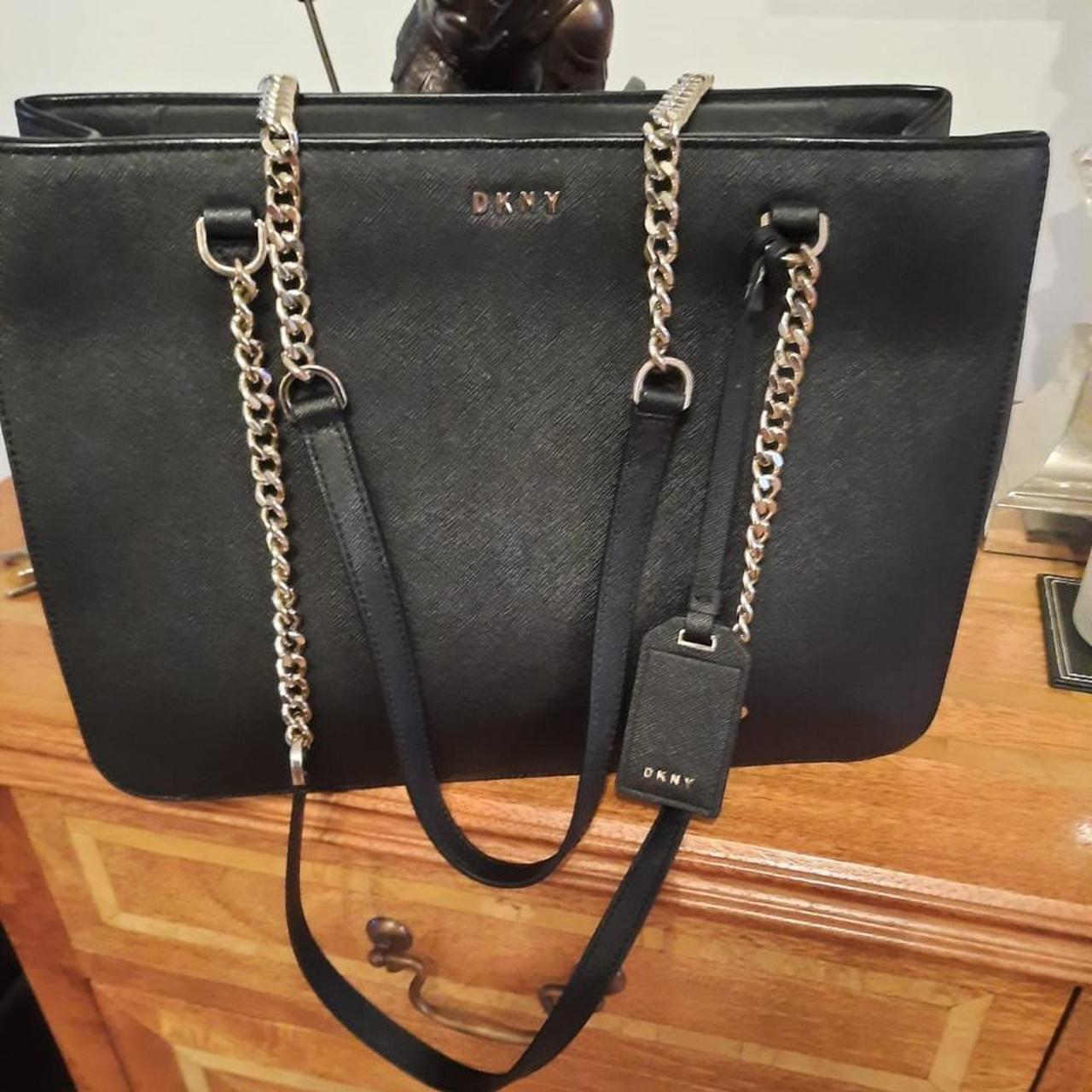 Real DKNY hand bag, hardly been used in good condition Depop