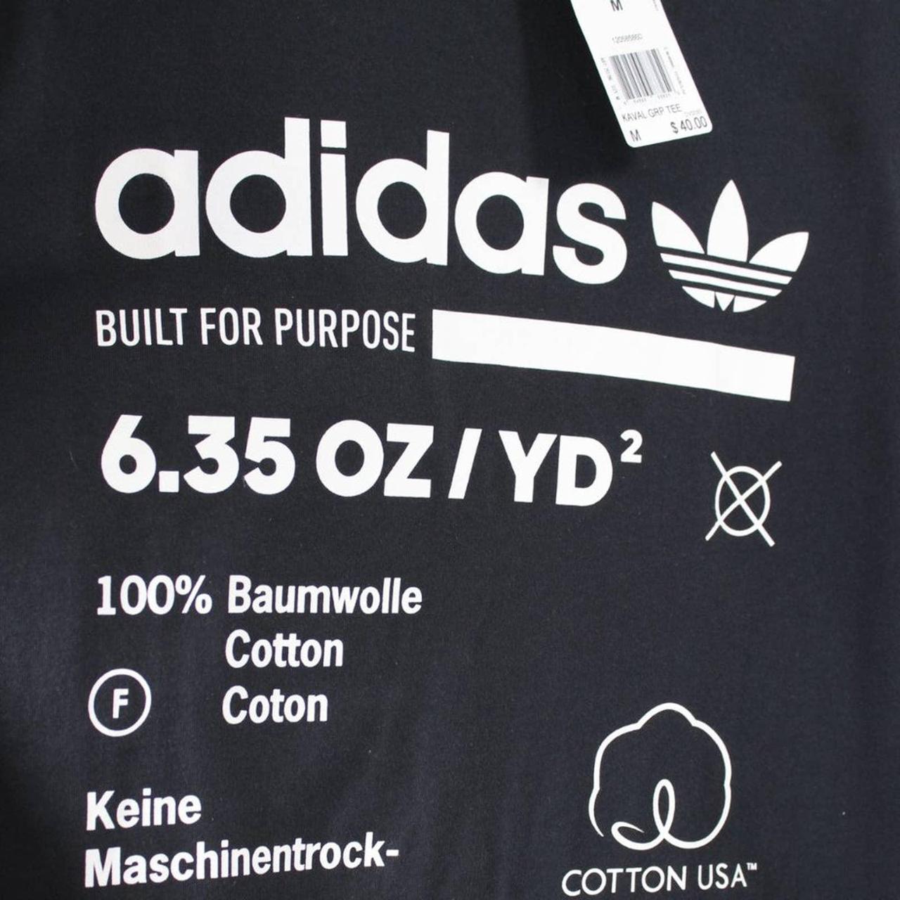 zaad Betreffende vrek Adidas Men's Black T-shirt | Depop