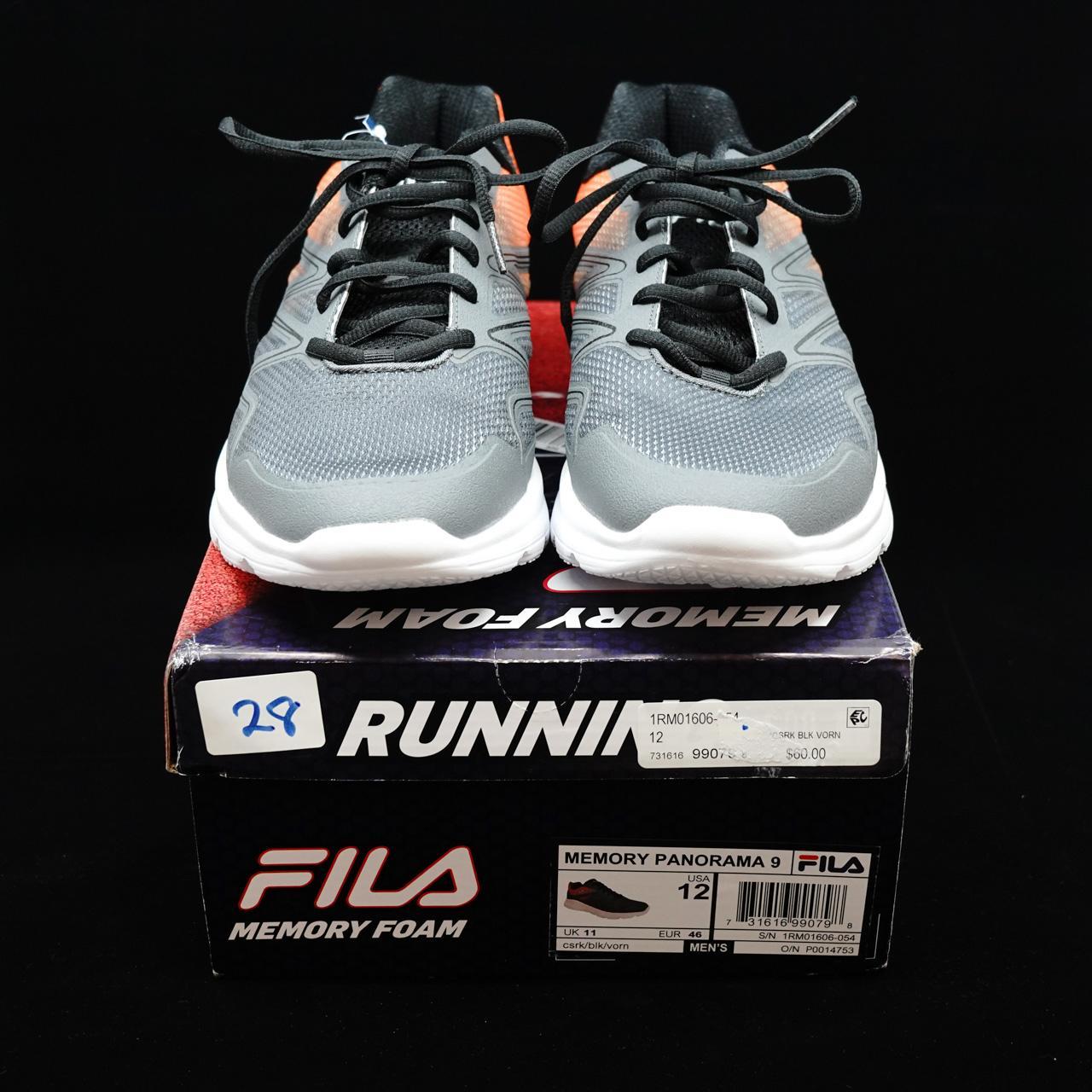 fila memory panorama 9 mens running shoes