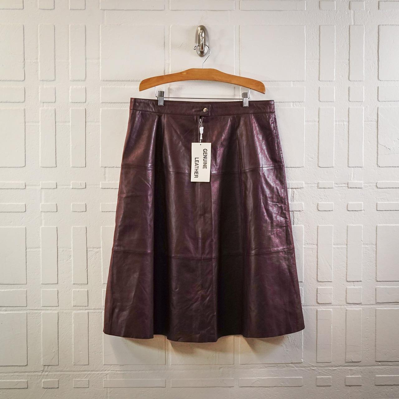 Product Image 2 - Jessica London Leather Ponte Skirt
*new