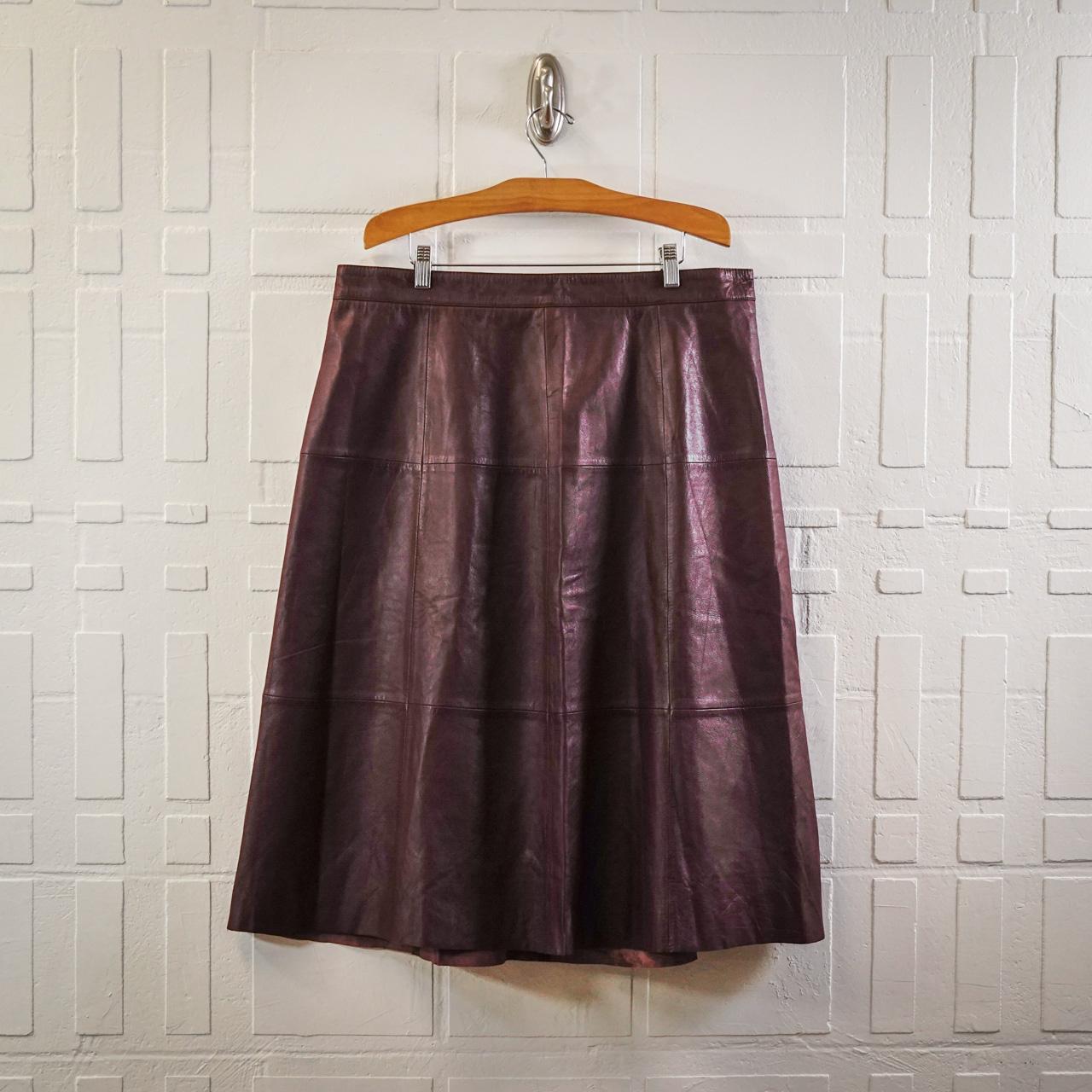 Product Image 1 - Jessica London Leather Ponte Skirt
*new