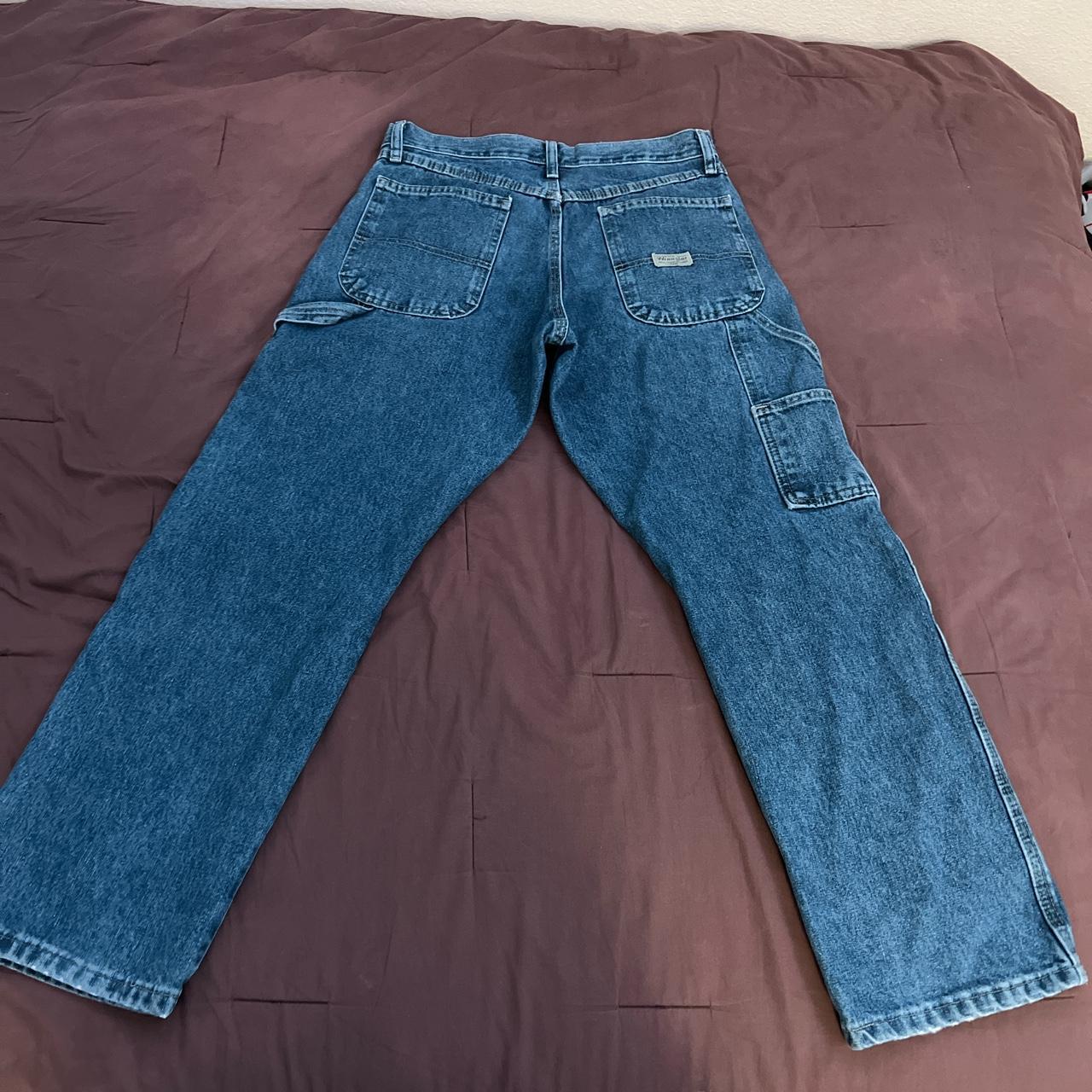 wrangler carpenter pants depop