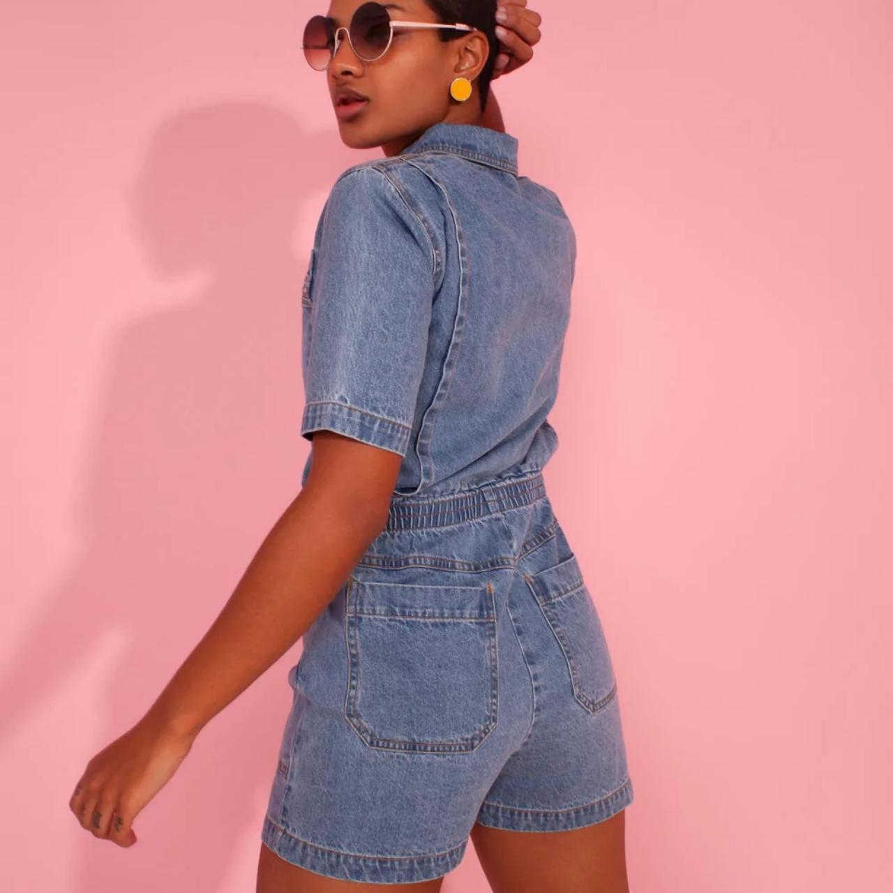 Danny Playsuit Lf Markey Denim Jumpsuit WHISTLES LF Markey Floyd