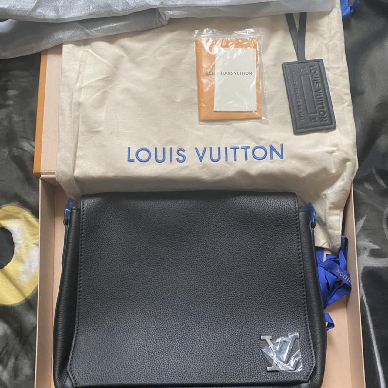 Louis Vuitton Men's New Aerogram Sling Bag - Depop