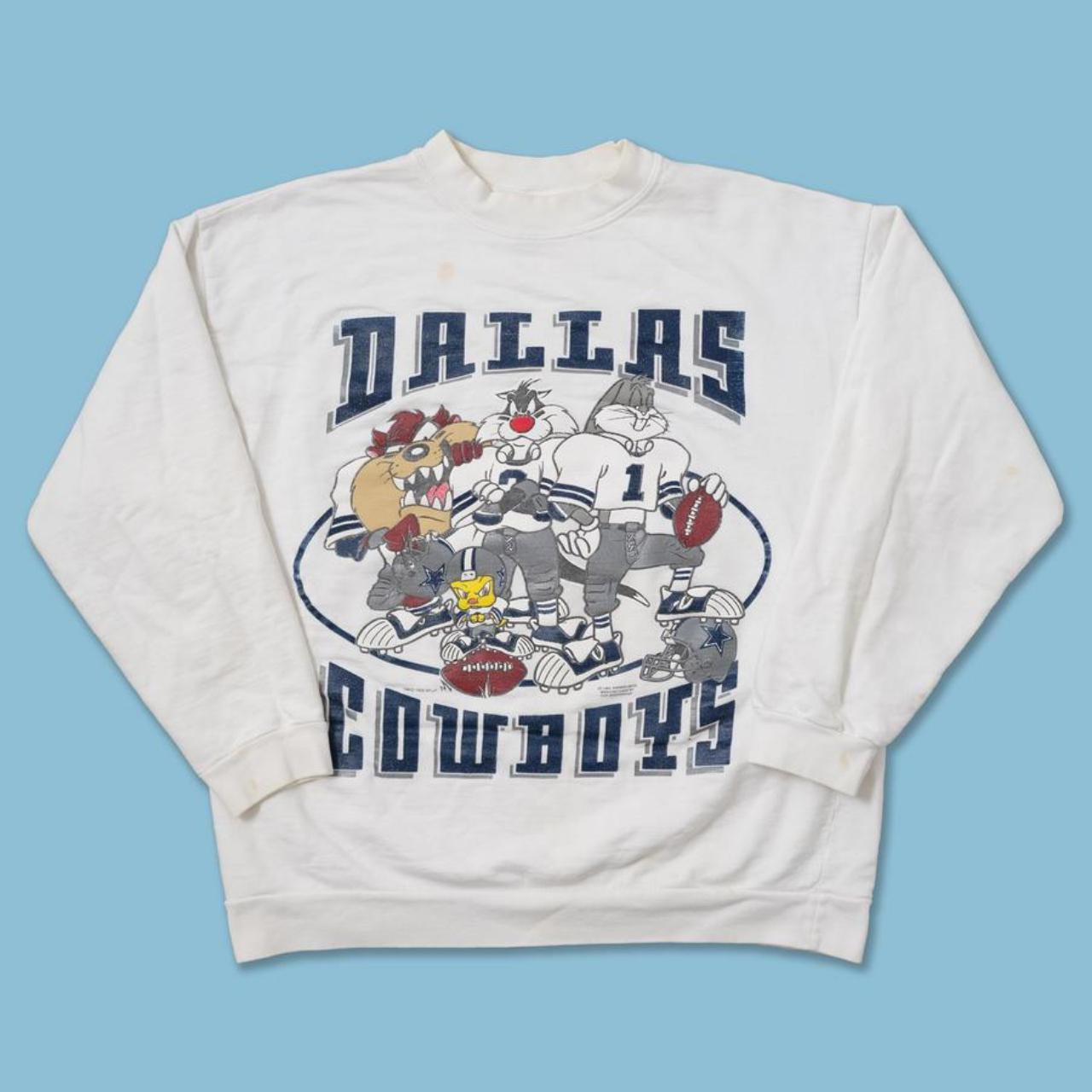 Dallas Cowboys vintage team apparel crewneck sweater - Depop