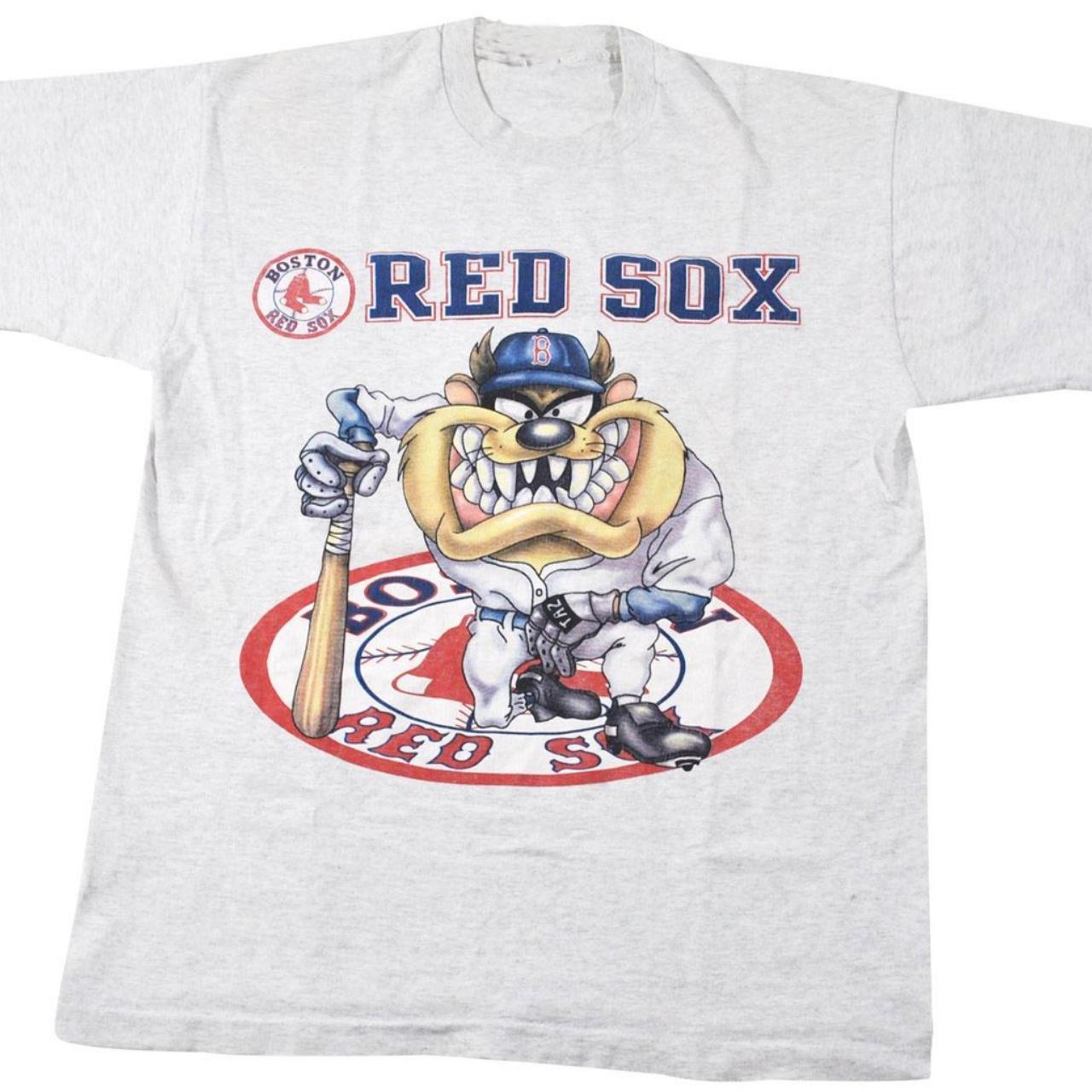 Vintage Boston Red Sox Taz Tshirt, Boston Red Sox - Depop