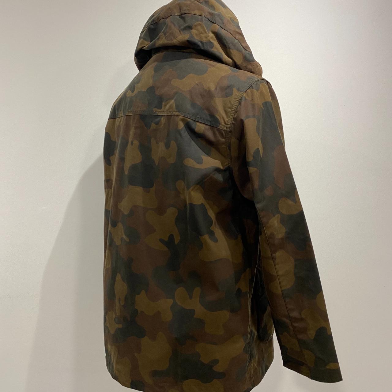 The Wax Camo Smock from Barbour in S, colour