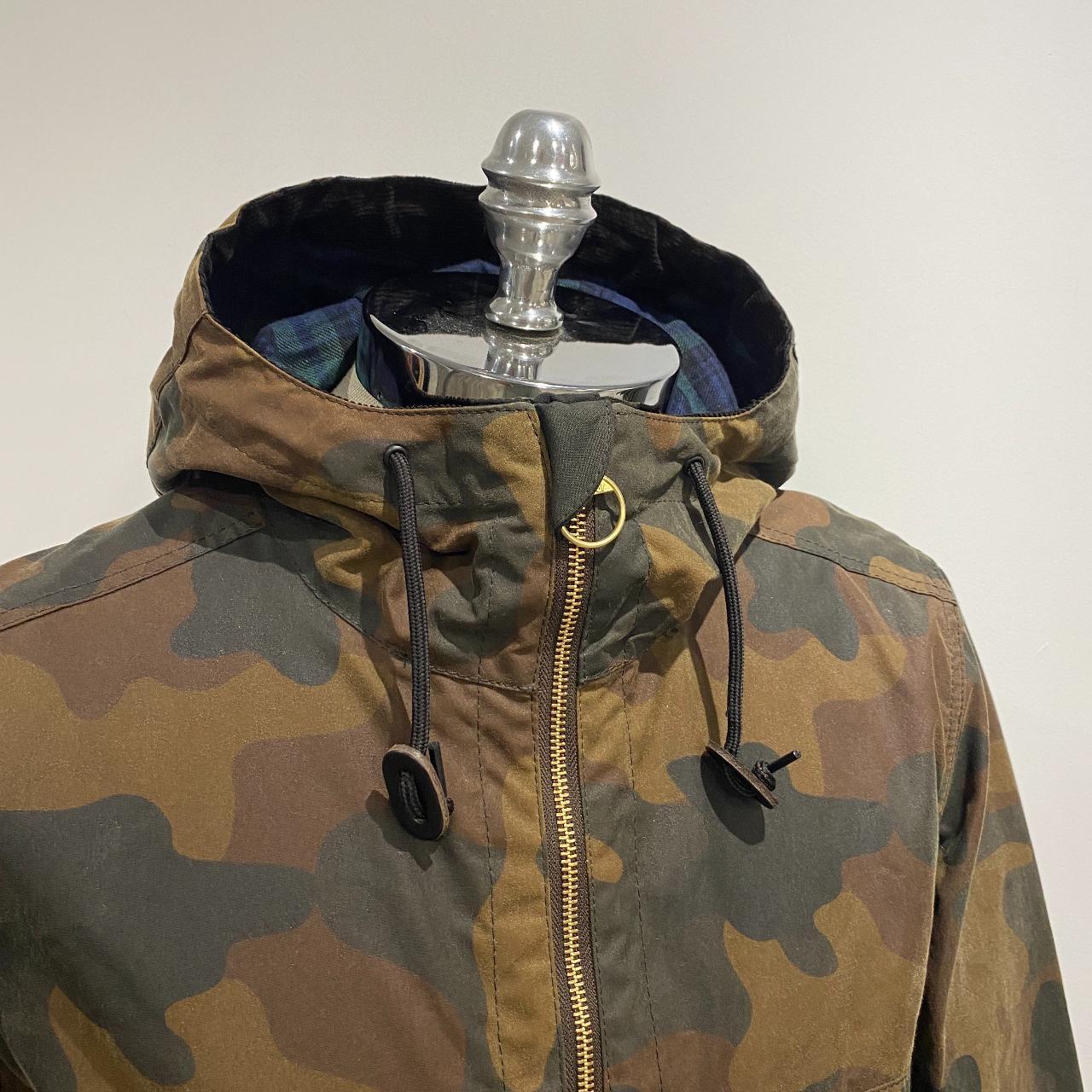The Wax Camo Smock from Barbour in S, colour Depop