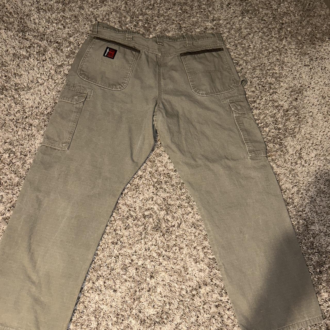 wrangler riggs double knee cargos