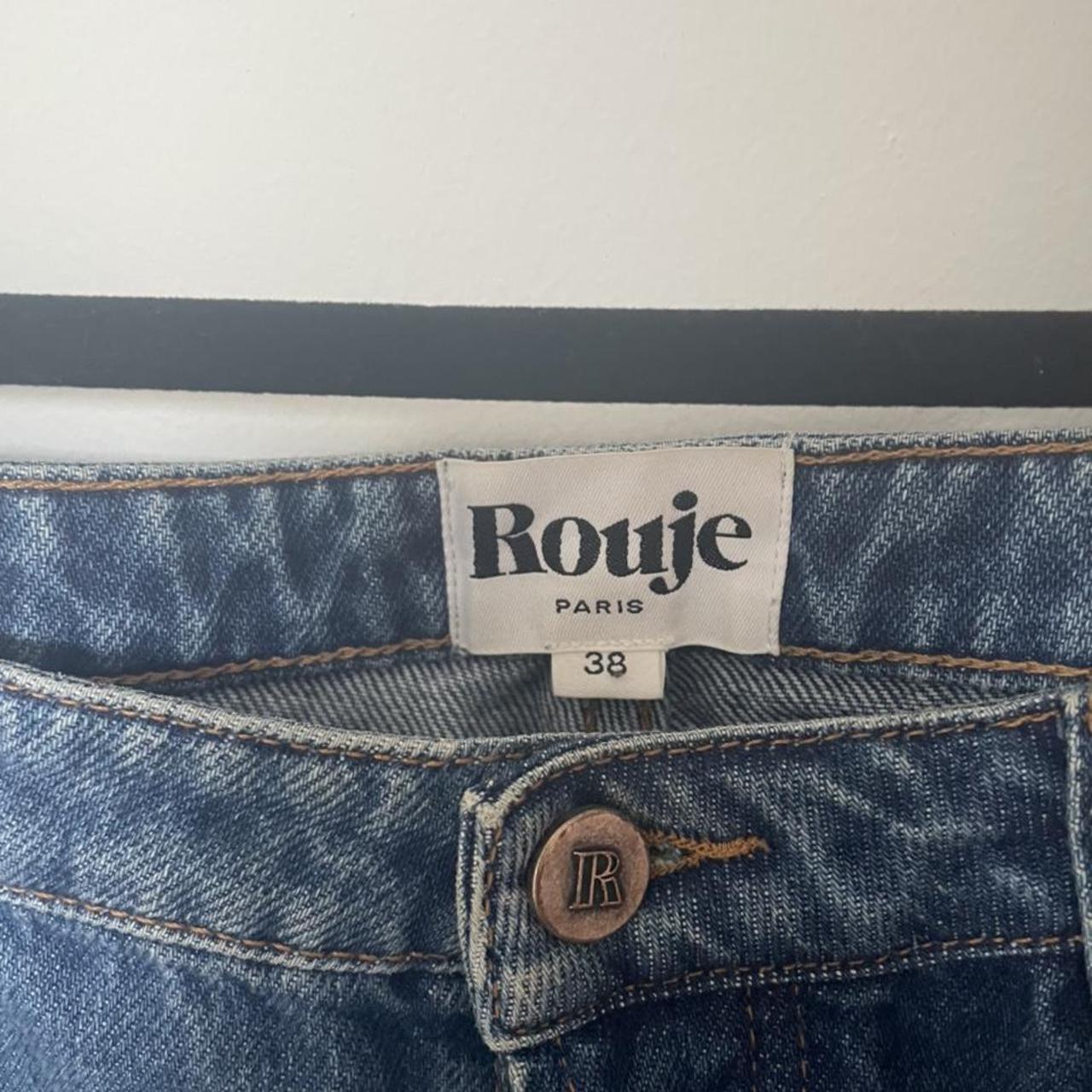 rouje “opera” jeans. indigo denim wash, beautiful... - Depop