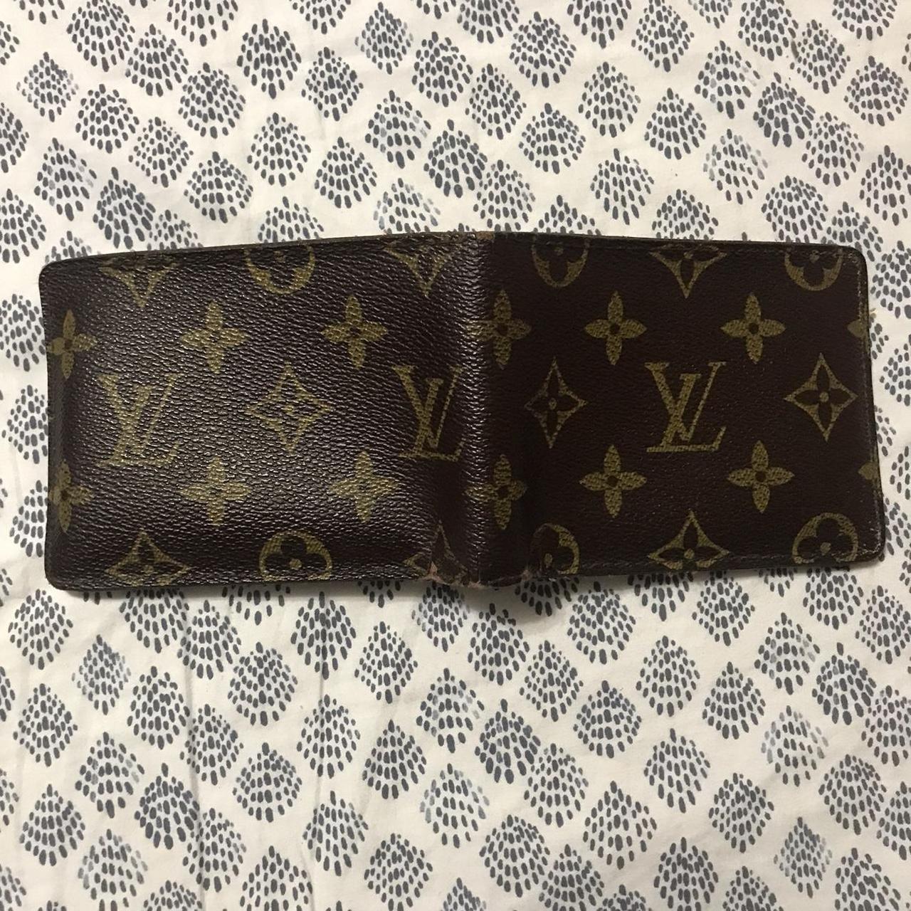 100% Authentic mens leather LOUIS VUITTON brown LV... - Depop