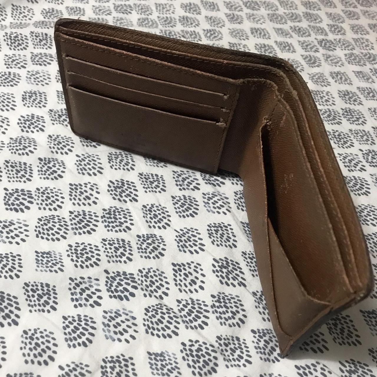 100 Authentic mens leather LOUIS VUITTON brown LV... Depop