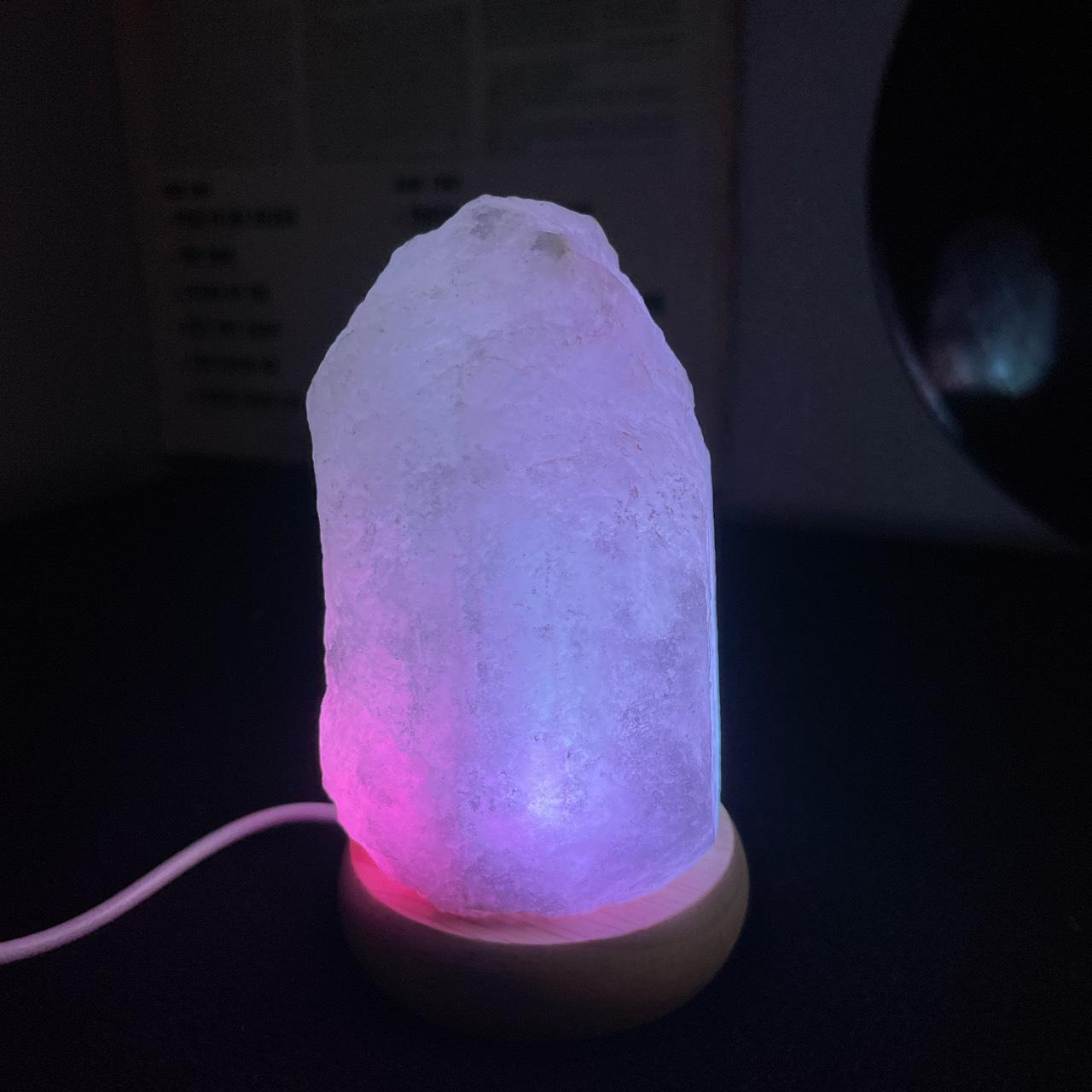 Color changing salt lamp! Made in Pakistan! (Doesn’t...