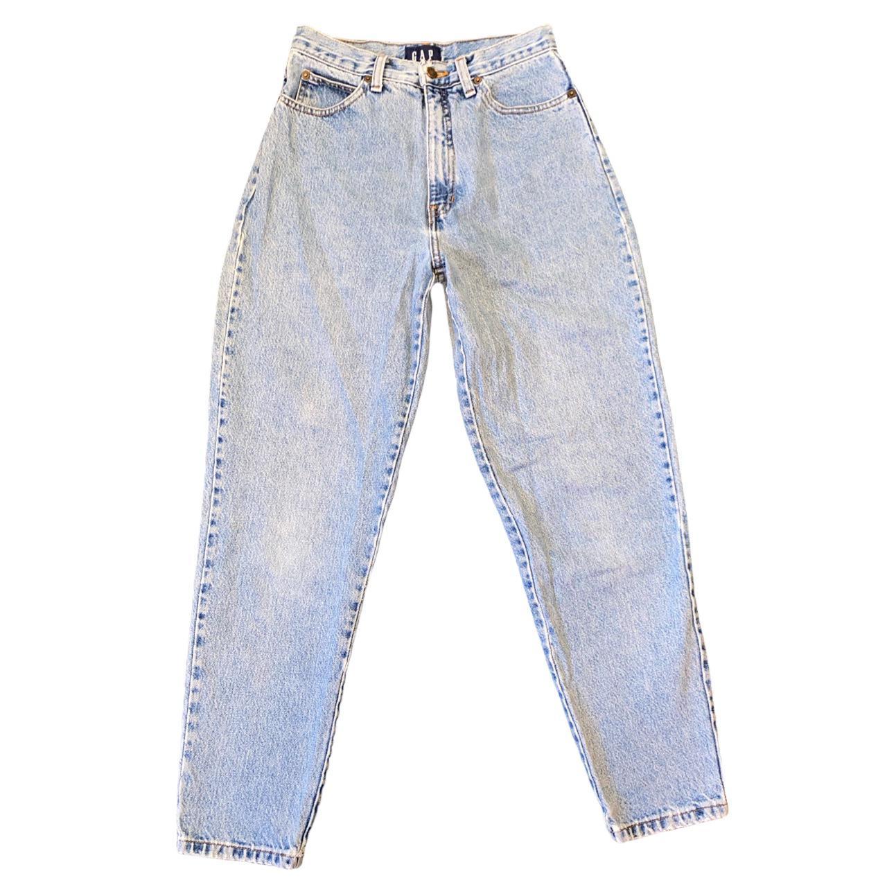Gap denim jeans pants. Vintage, Y2K. Pockets. Belt... - Depop