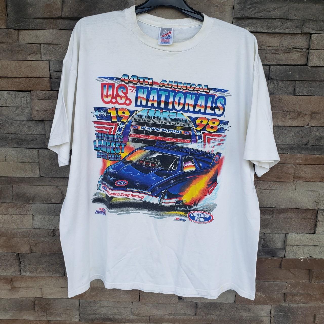 Vintage NHRA Indianapolis Raceway Park U.S. Nationals T-Shirt