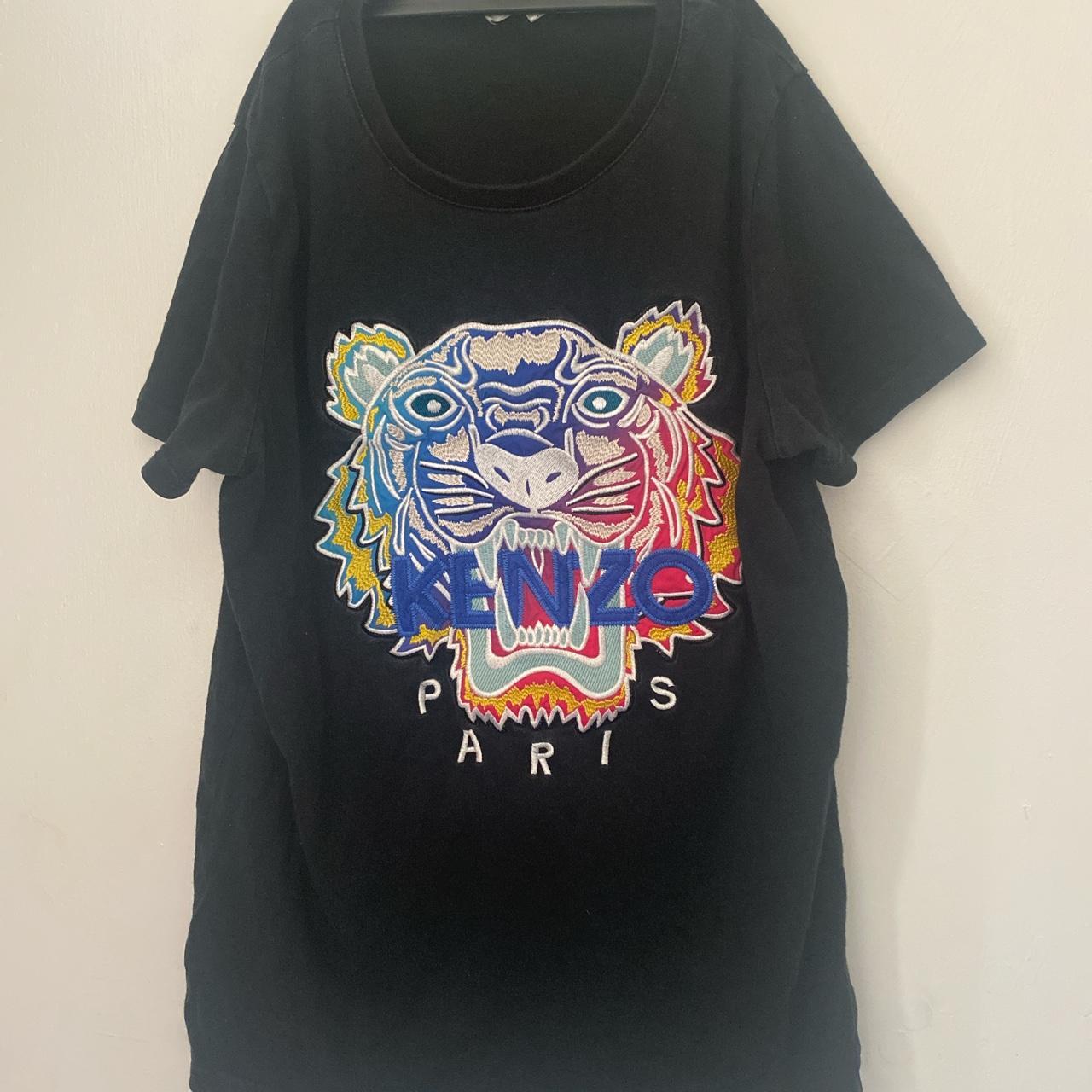 Kenzo Paris Lion T-Shirt Barely Used but still in... - Depop