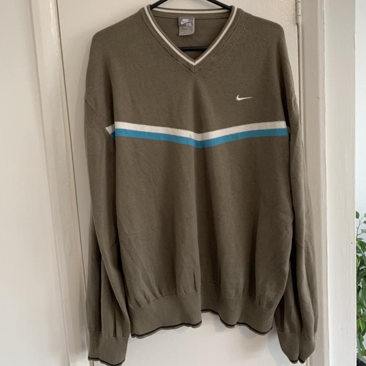 nike jumper khaki