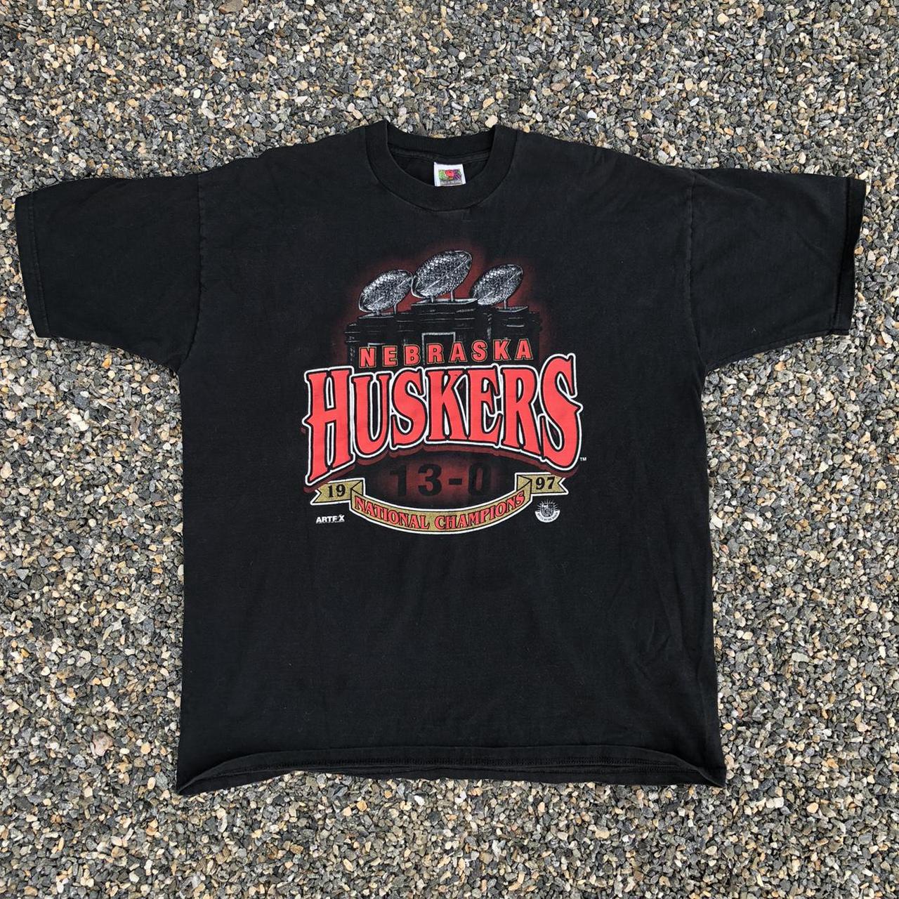 Vintage ‘97 Nebraska Huskers Championship... - Depop