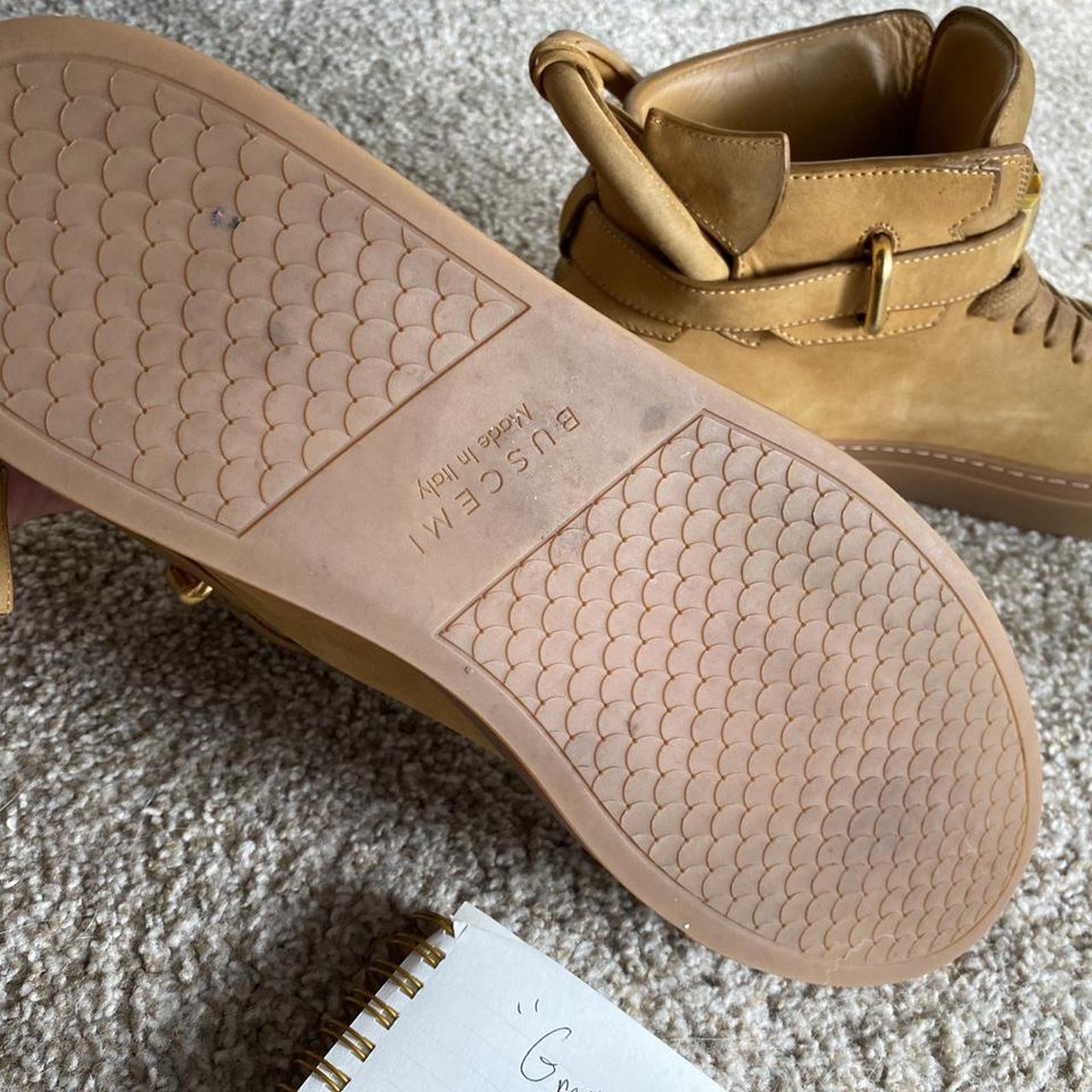 Buscemi sneakers tan designer buscemi streetwear Depop