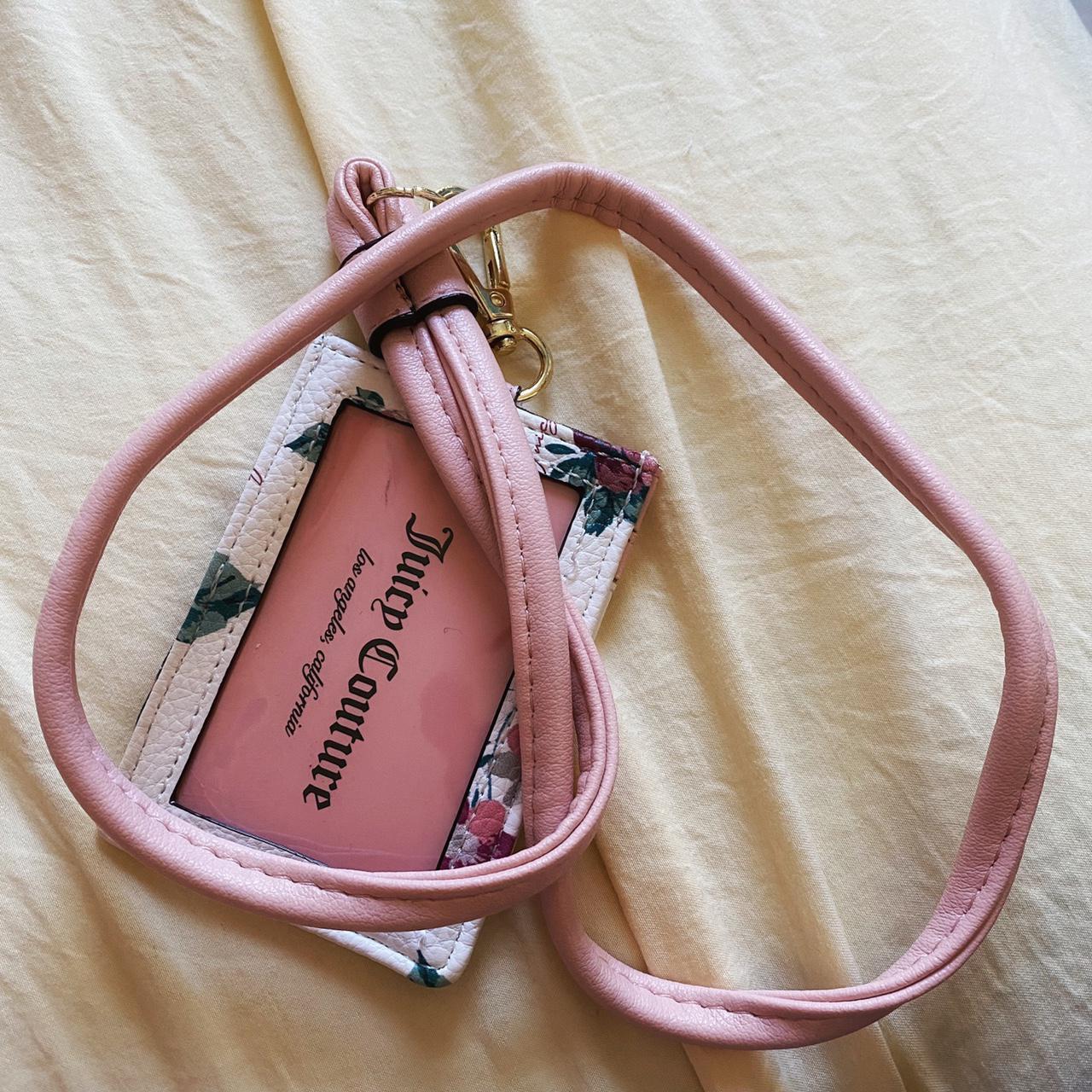 Juicy Couture Love Club Card Case Lanyard