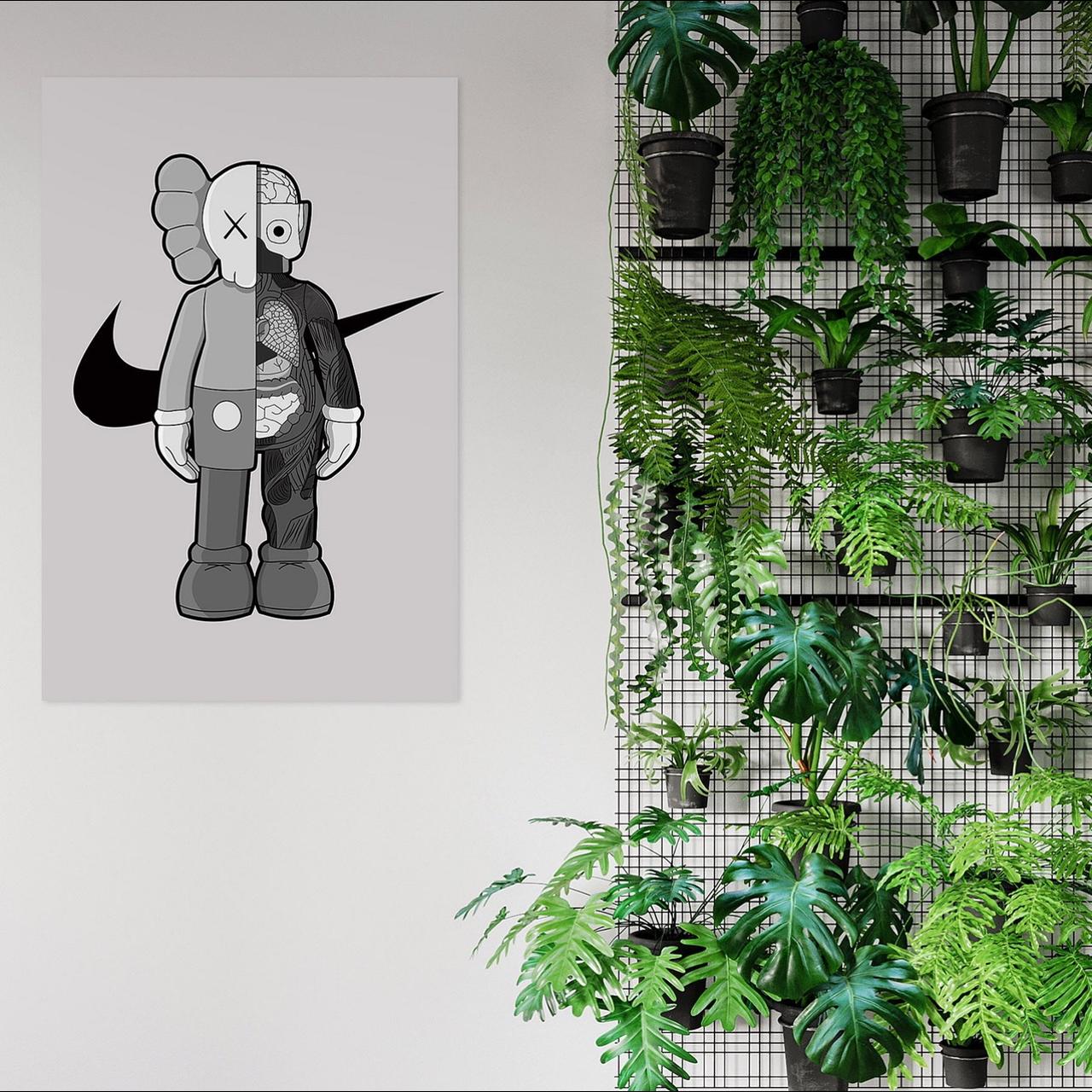 Kaws lv , Gallery framed art for your home , office - Depop