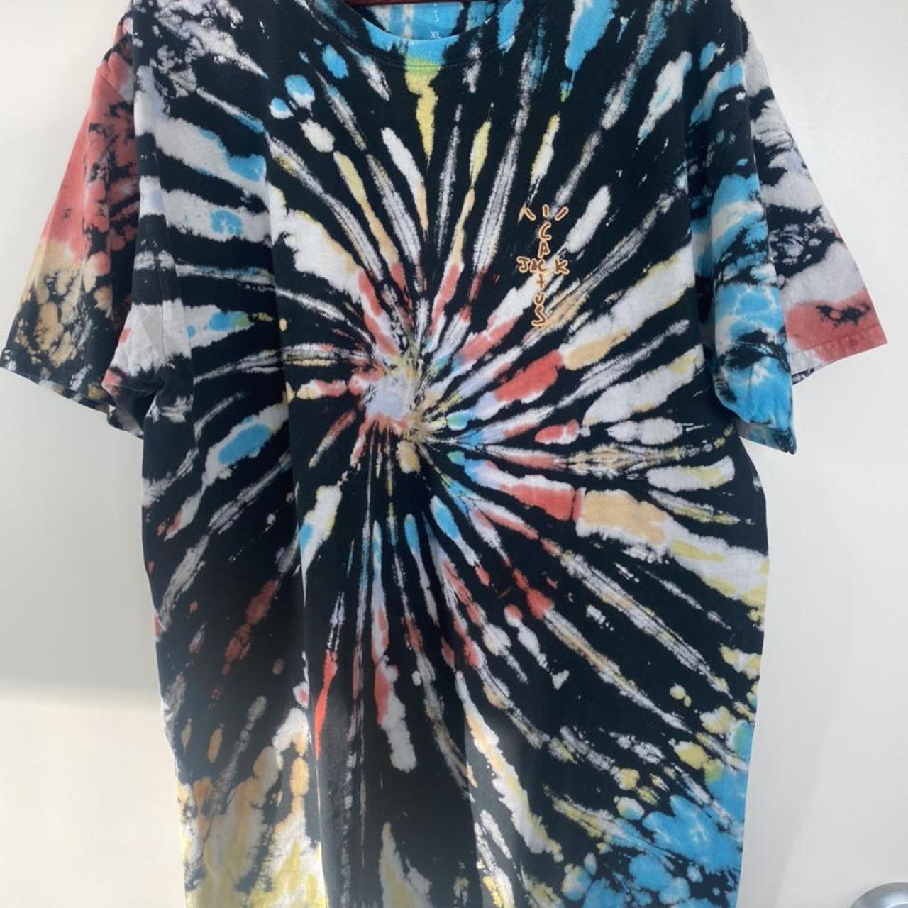 Cactus jack store tie dye shirt