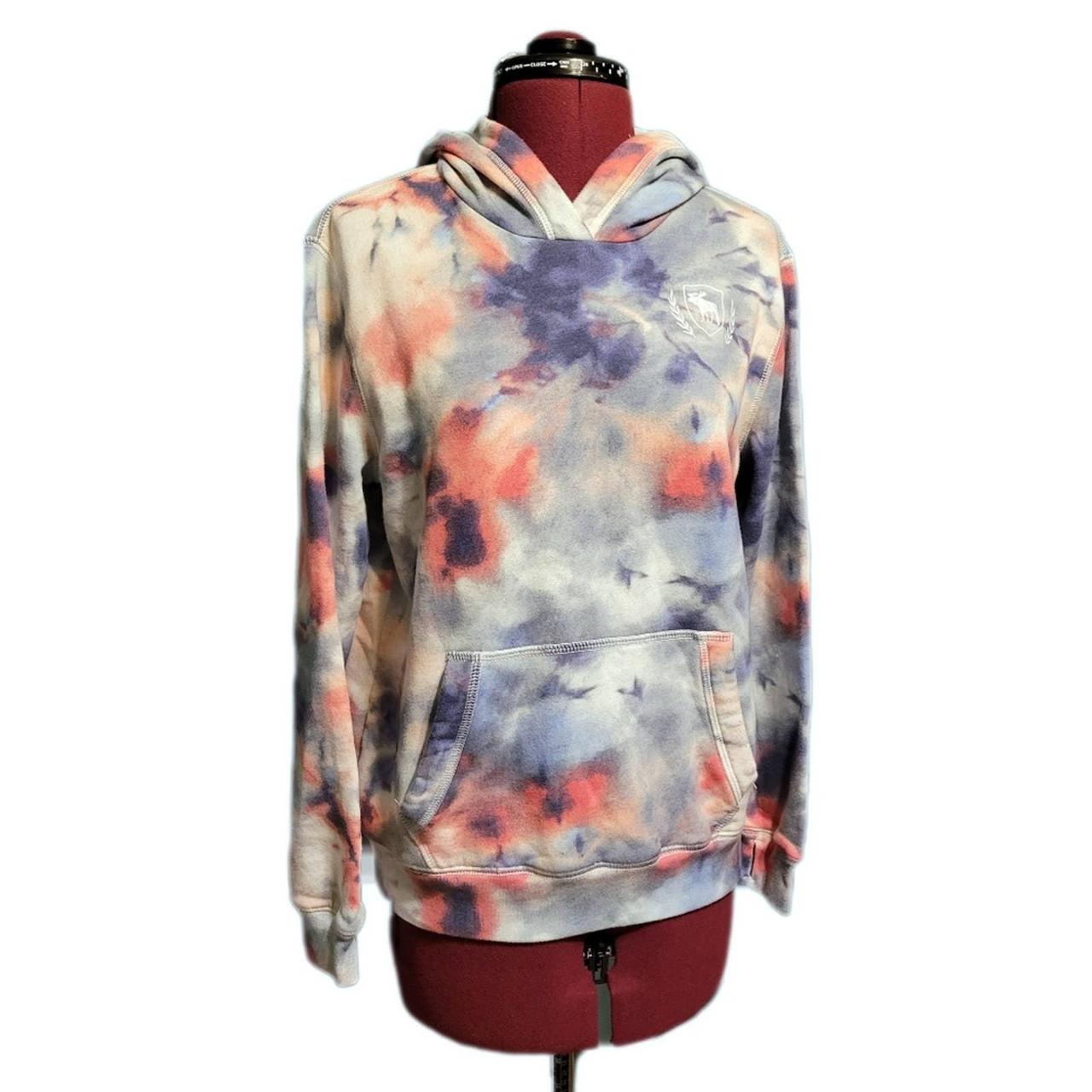 Abercrombie and fitch tie best sale dye hoodie