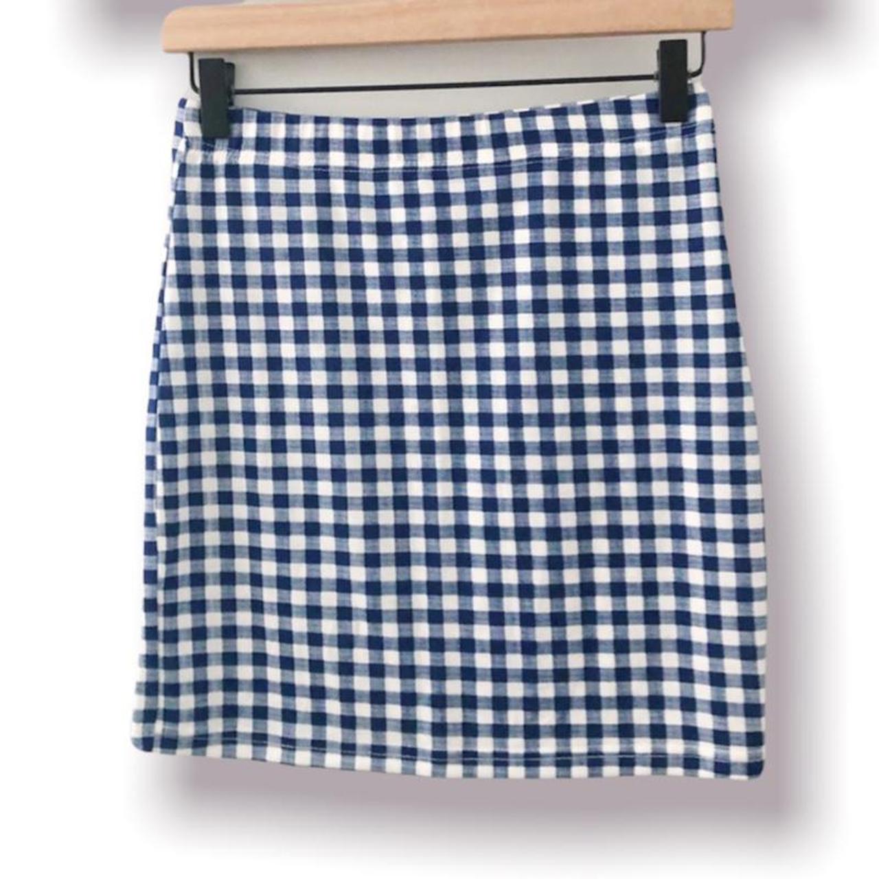 Product Image 1 - SHEIN Blue & White Gingham