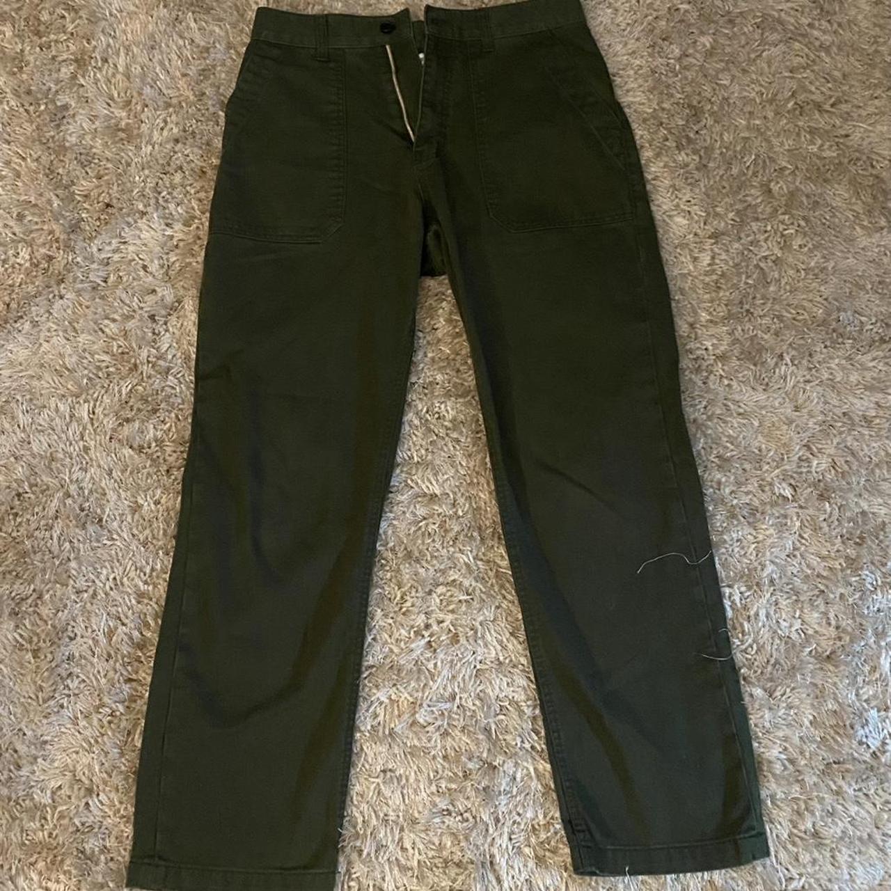 Uniform bridge olive green 107 fatigue pants. Size... - Depop