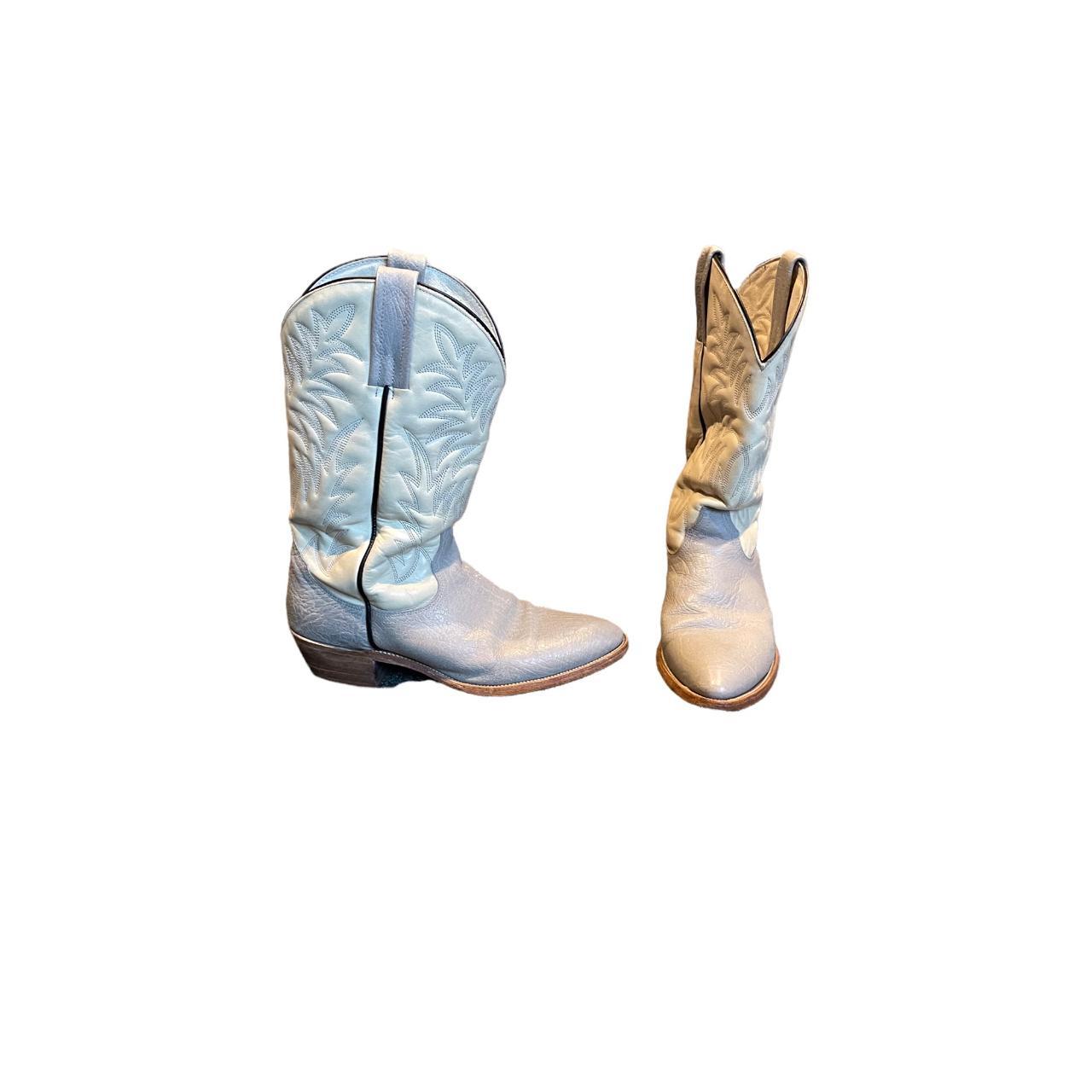 Frye Men's Cream Boots Depop