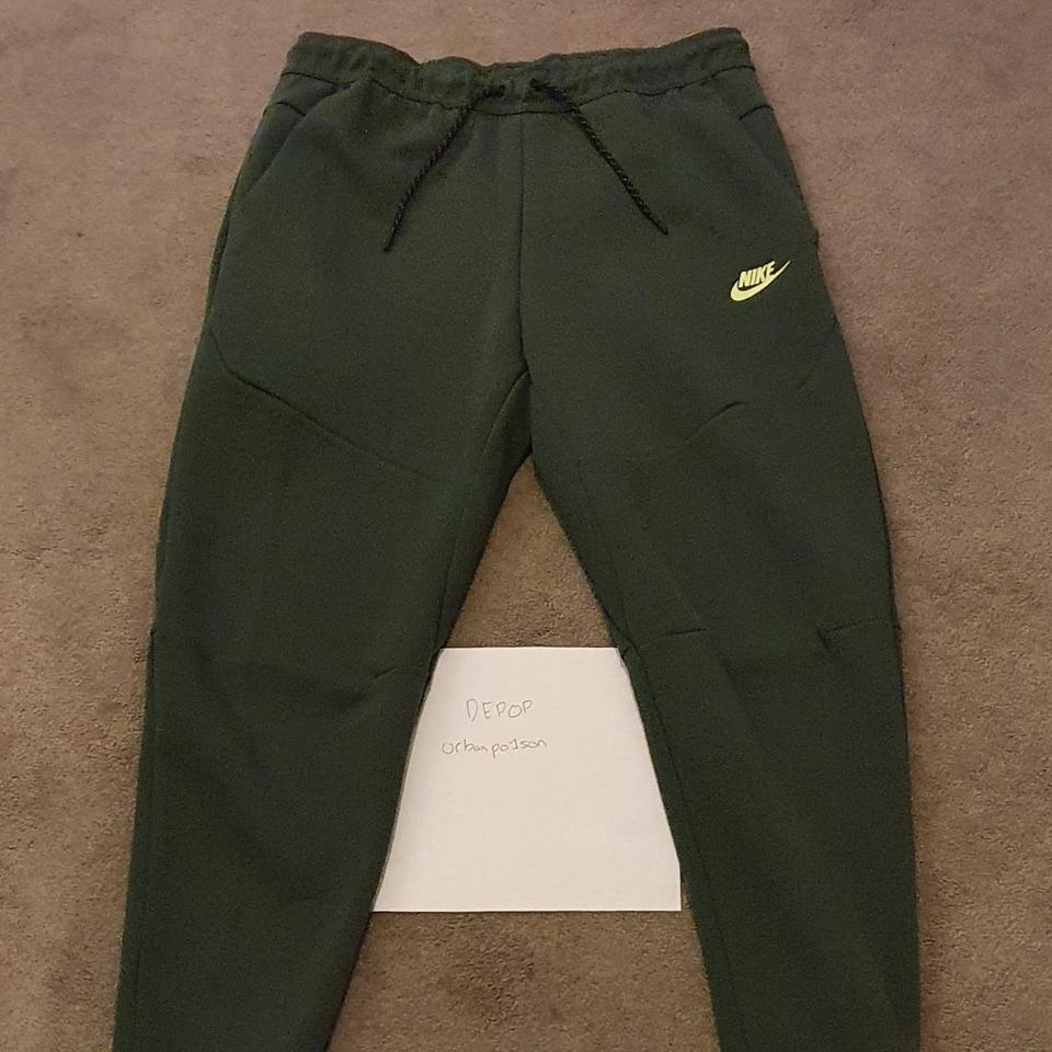 Nike Tech Fleece Joggers Galactic Jade Light Depop