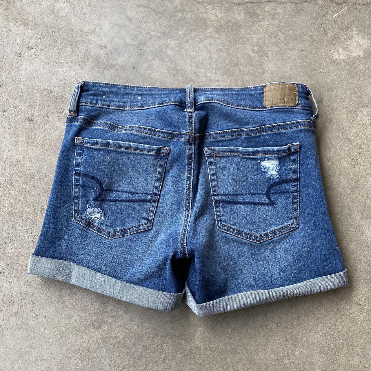 American Apparel Women's Blue Shorts (3)