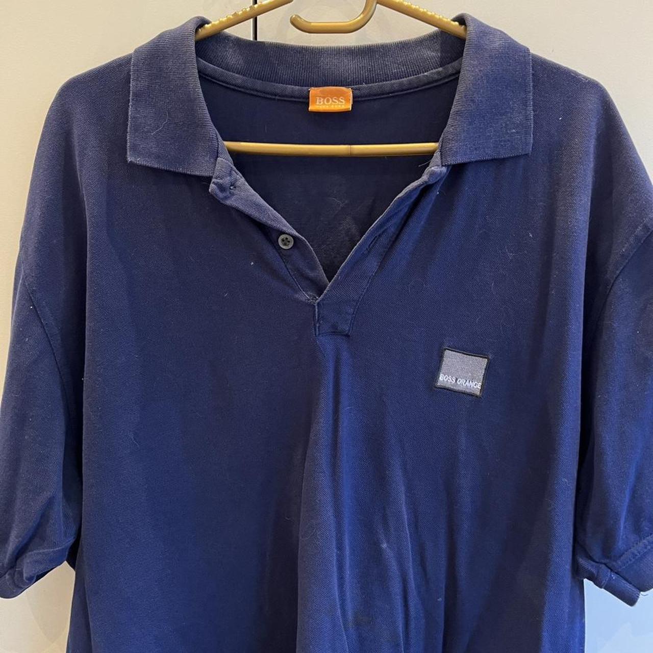Vintage Hugo Boss polo shirt - size XL - open to... - Depop