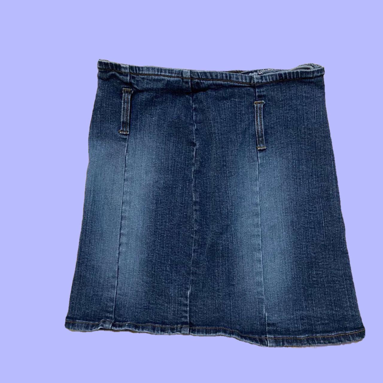 🌈zana di Denim Skirt y2k vintage🌈 💜vintage 90s... - Depop